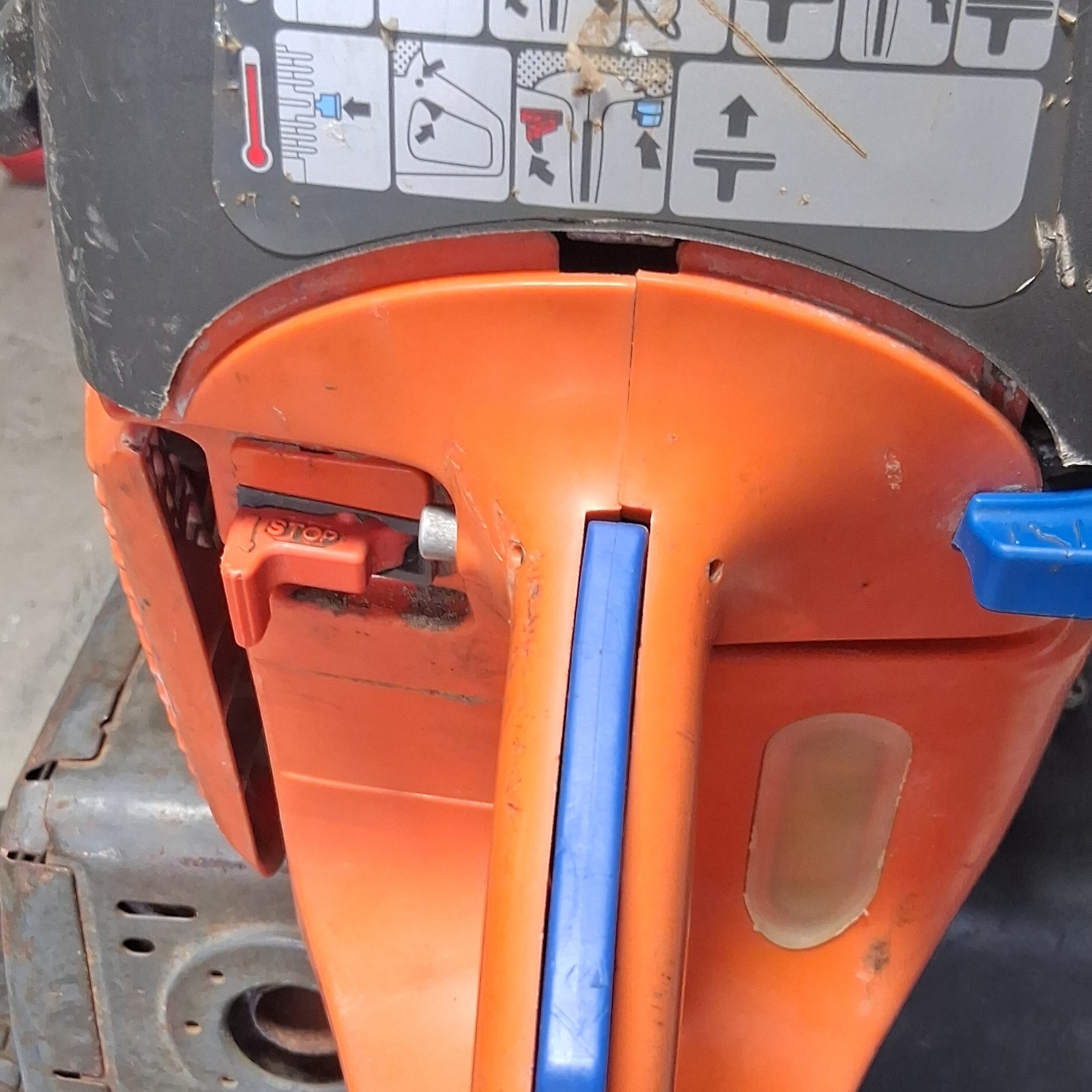Husqvarna K760 OilGuard Gas Handheld Cut-Off Concrete Saw, 14 in Blade