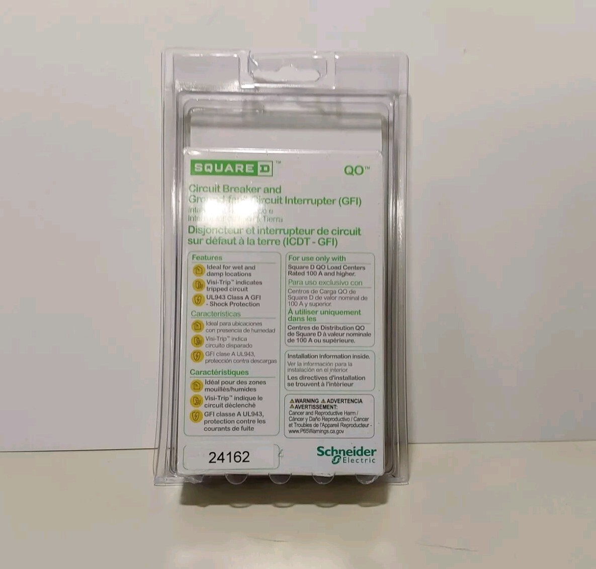 Square D QO230GFIC, 2 Pole, 30 amp Breaker NEW **FREE SHIPPING**