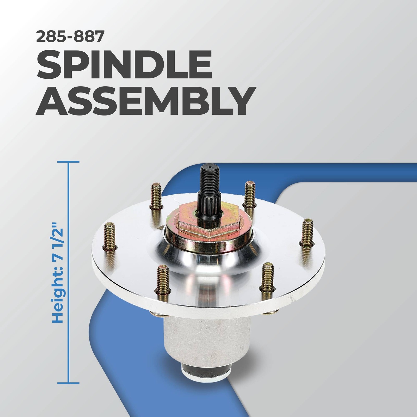 Stens Spindle Assembly 285-887 for Exmark 109-6917