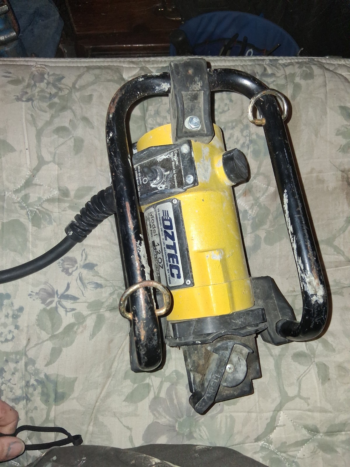 Oztec Model 1.2 OZ Concrete Vibrator Motor