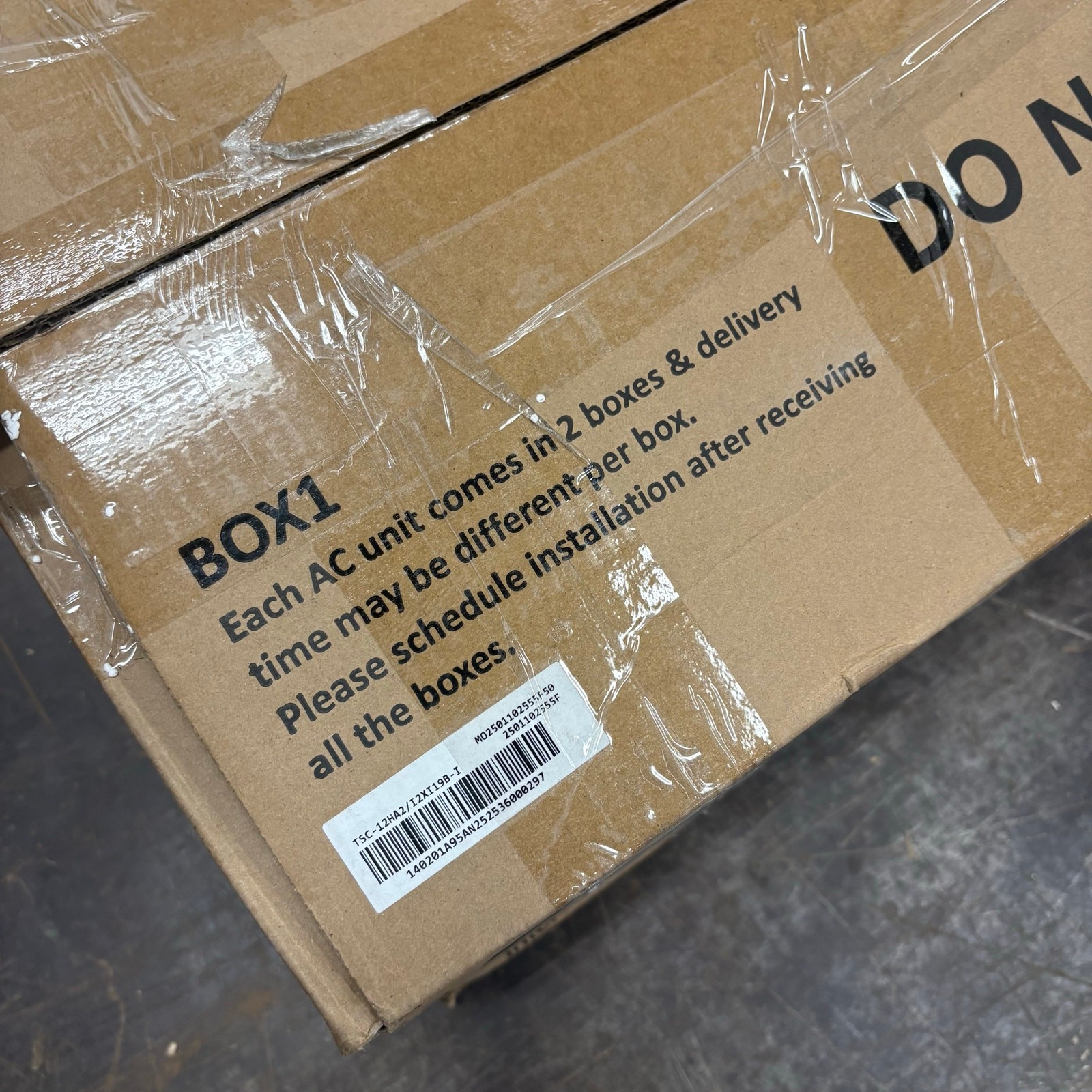 INDOOR UNIT ONLY Zokop 12000BTU/21SEER 1050W Split Air Conditioner 230.00V