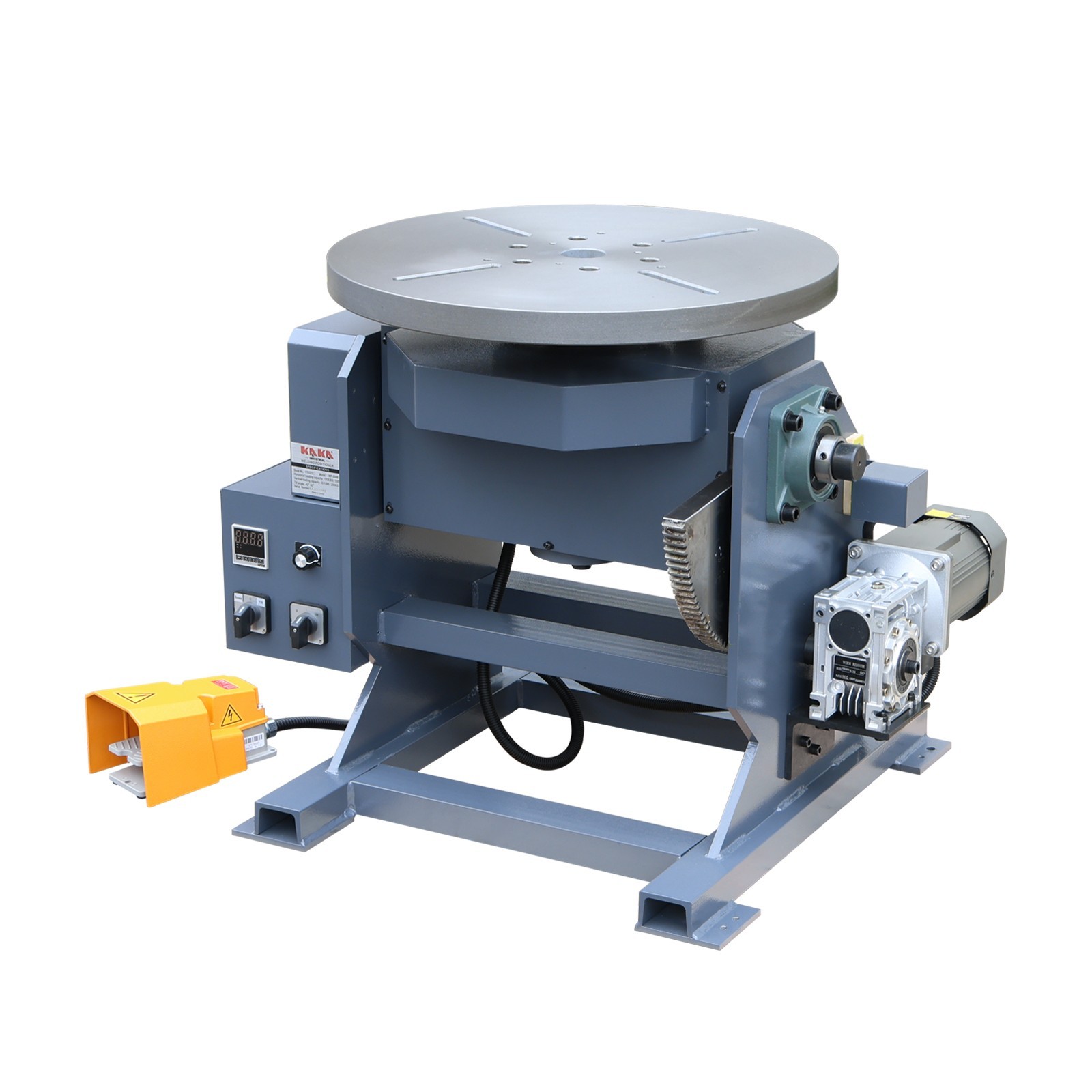 KAKA WP-500P Welding Positioner 1105lb 0-135° Tilt 0-5RPM 110V Welder Table