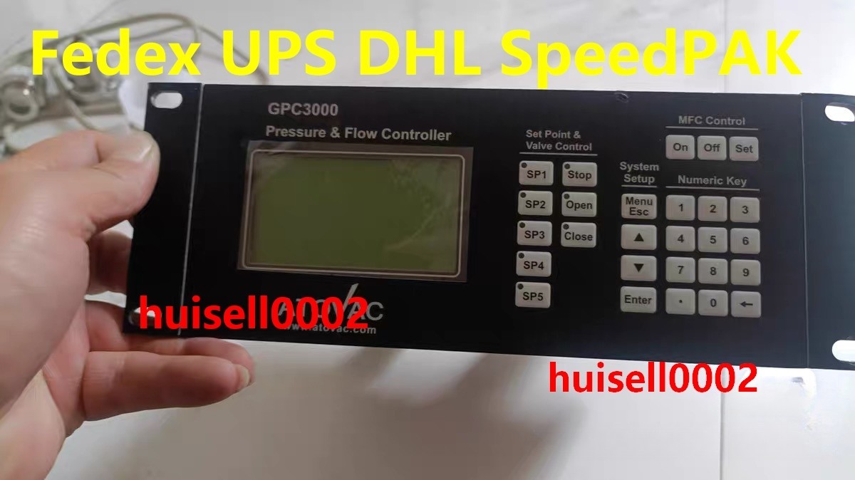Ship Fedex GPC3000-OO-O-O pressure flow controller