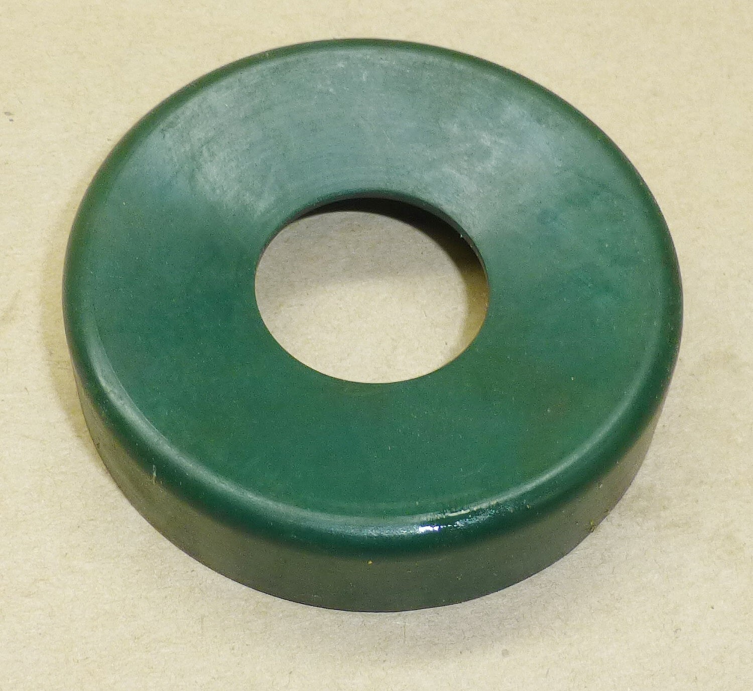 Lot of 25 rubber plastic sprinkler guard donut green 2-1/2″