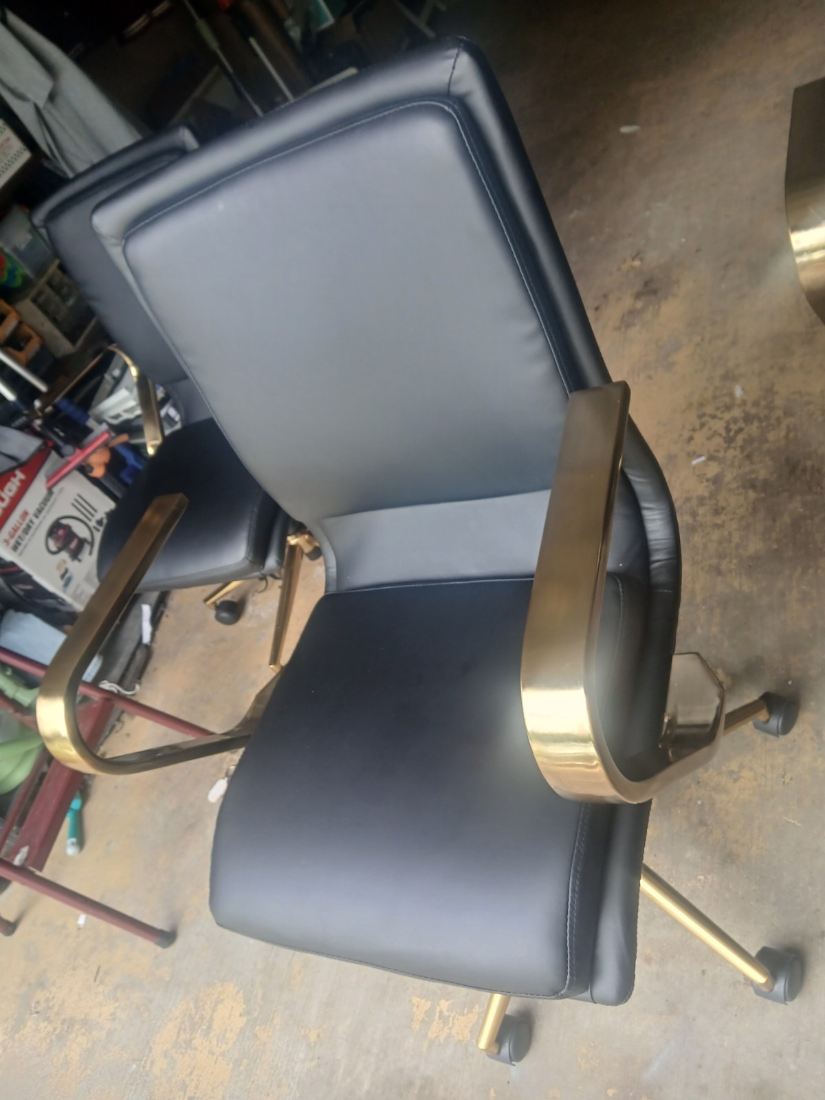 Flash Furniture James Mid-Back Designer Executive Office Chair – Black…