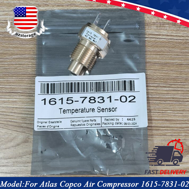 1PC Temperature Switch Fit Atlas Copco Pressure Exhaust 1615-7831-02 1615783102