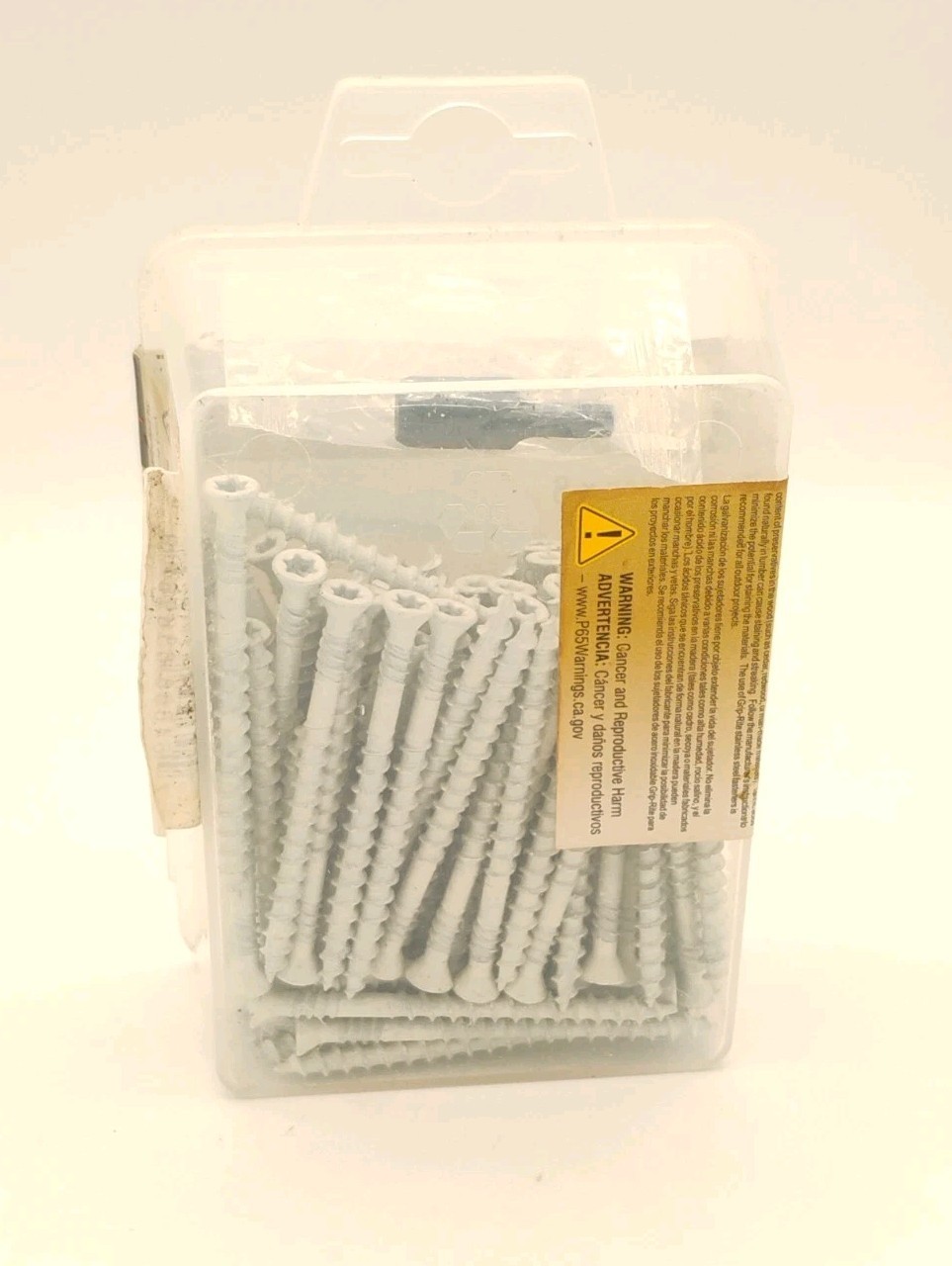 PrimeGuard Plus 2-1/4″ X 8 White T-20 Star Head PVC Trim Screws 100 PK New