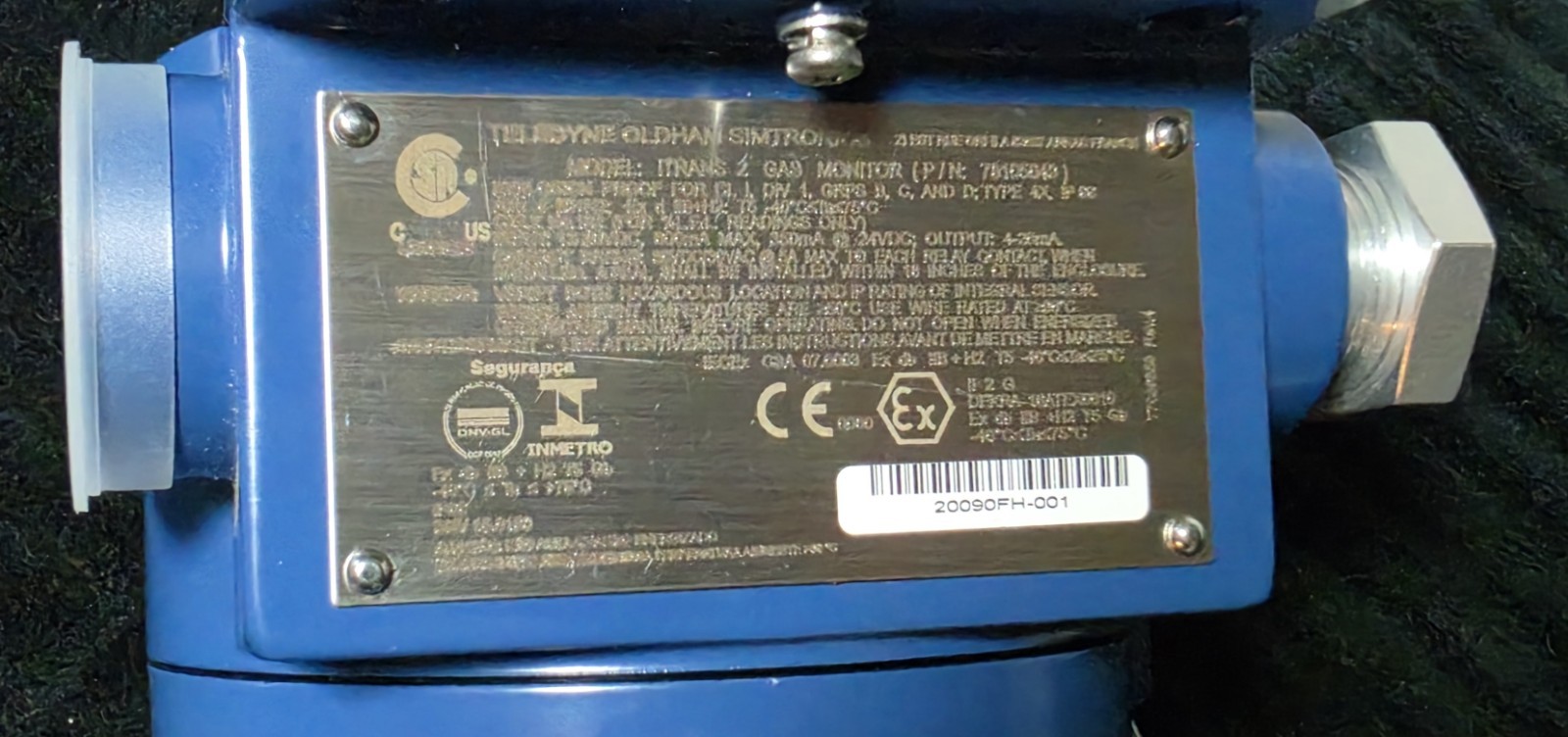 TELEDYNE OLDHAM SIMTRONICS iTrans2 Fixed Gas Detector
