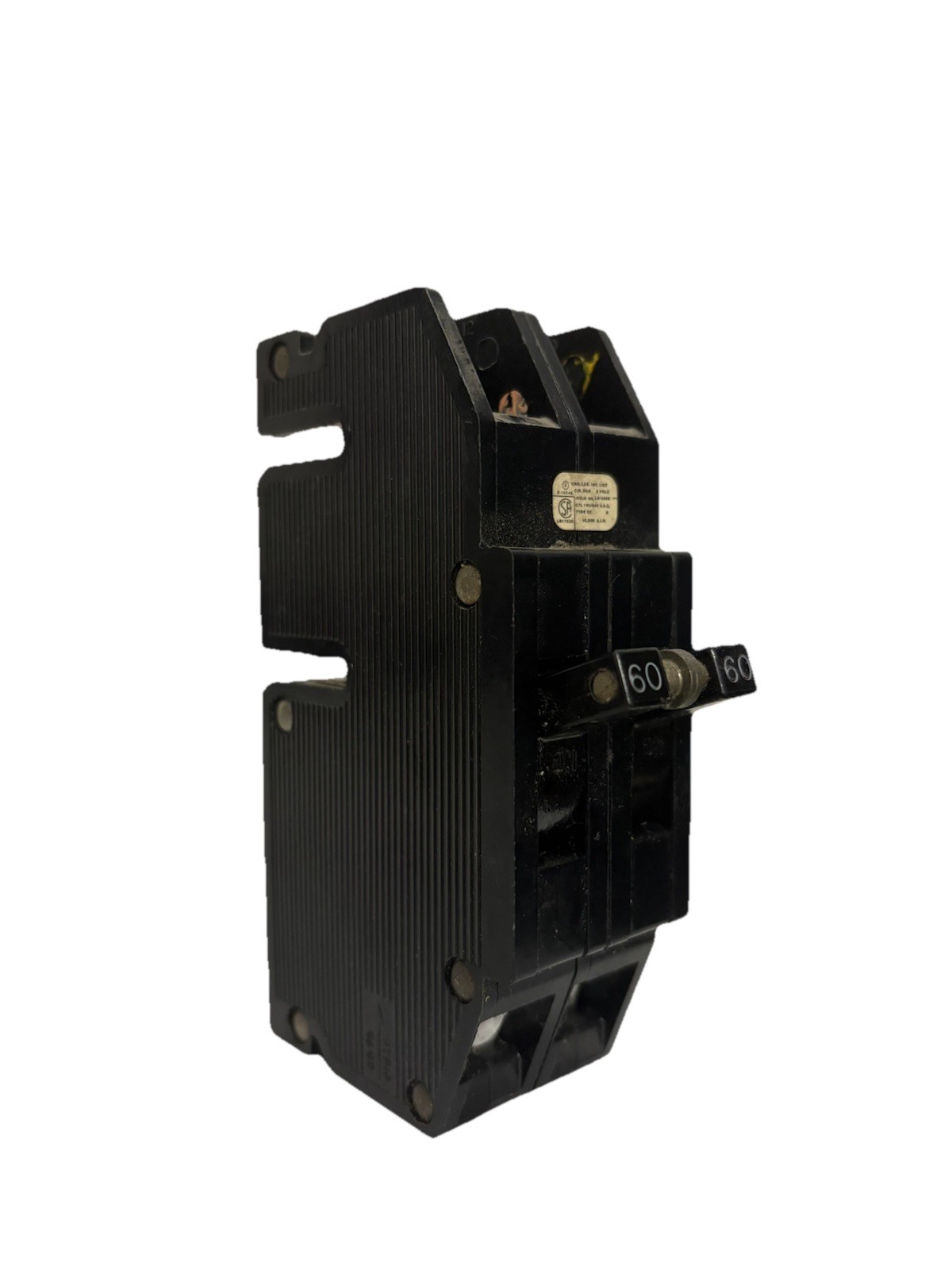 GTE SYLVANIA Zinsco QC260 Q260 2 Pole 60 Amp Circuit Breaker