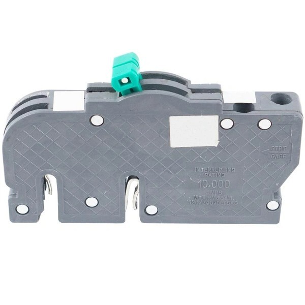 Zinsco UBIZ0225 Gray 2 Pole 25 Amp 240V Thin Plug-In Mount Circuit Breaker