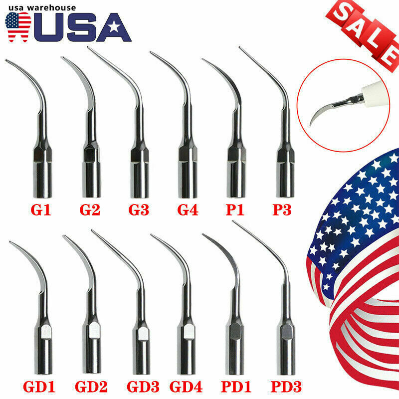 Dental Ultrasonic Piezo Scaler Tips fit EMS Woodpecker / DTE SATELEC CE FDA