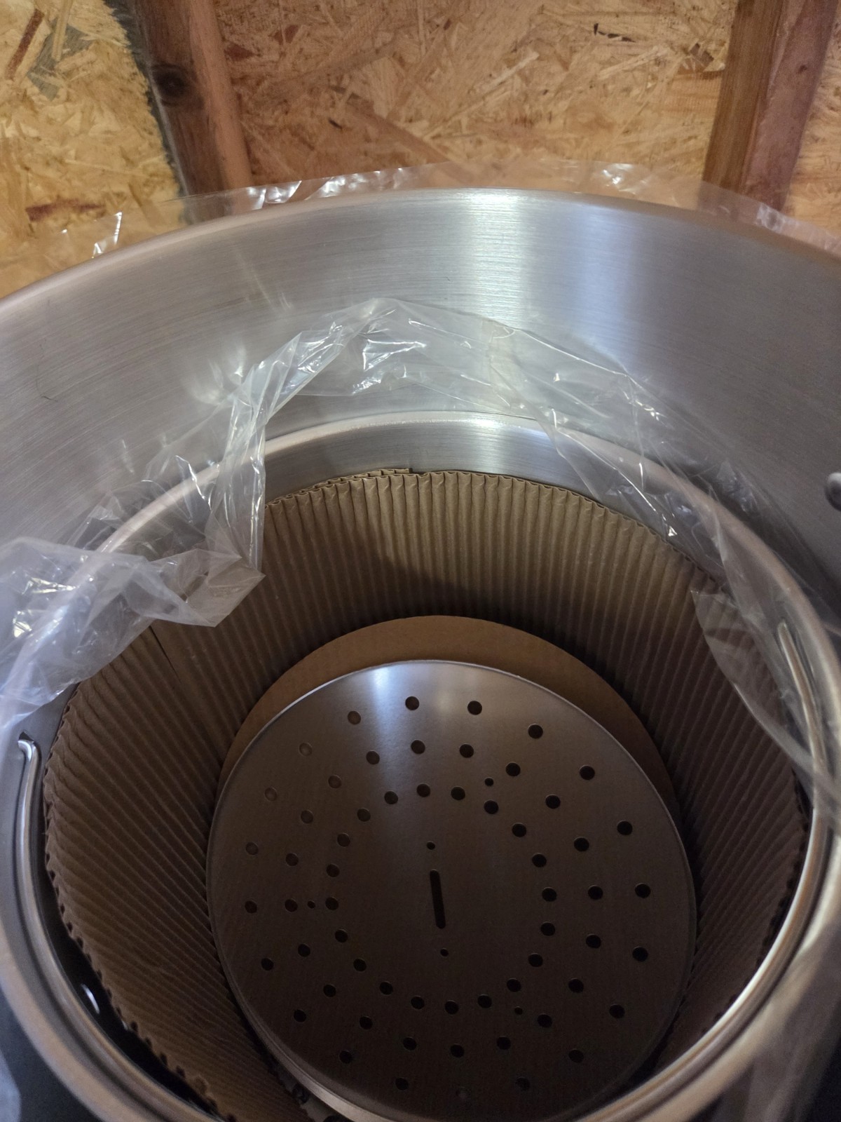 ROVSUN 30QT Turkey Fryer Pot & Seafood Boil Pot with Strainer Basket, Lid, Ho…