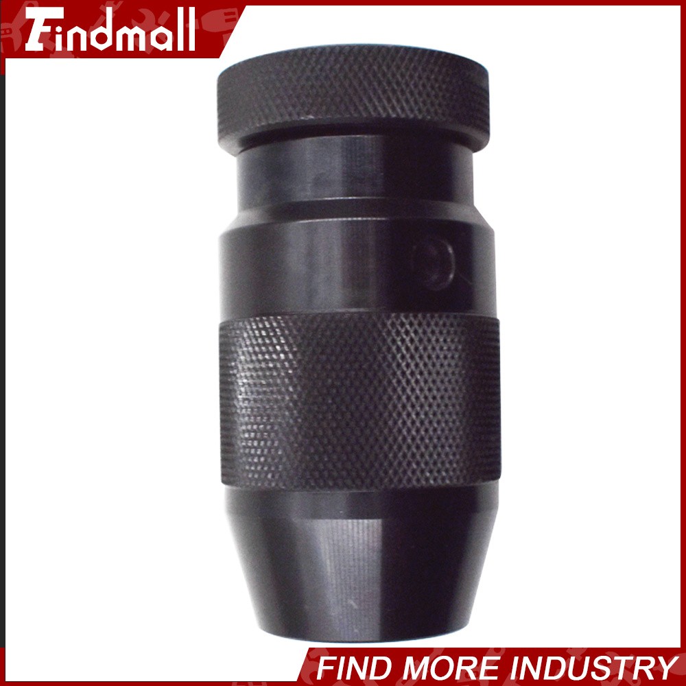 Findmall Keyless Drill Chuck With Taper Mounted 1/32″-1/2″ Jt6