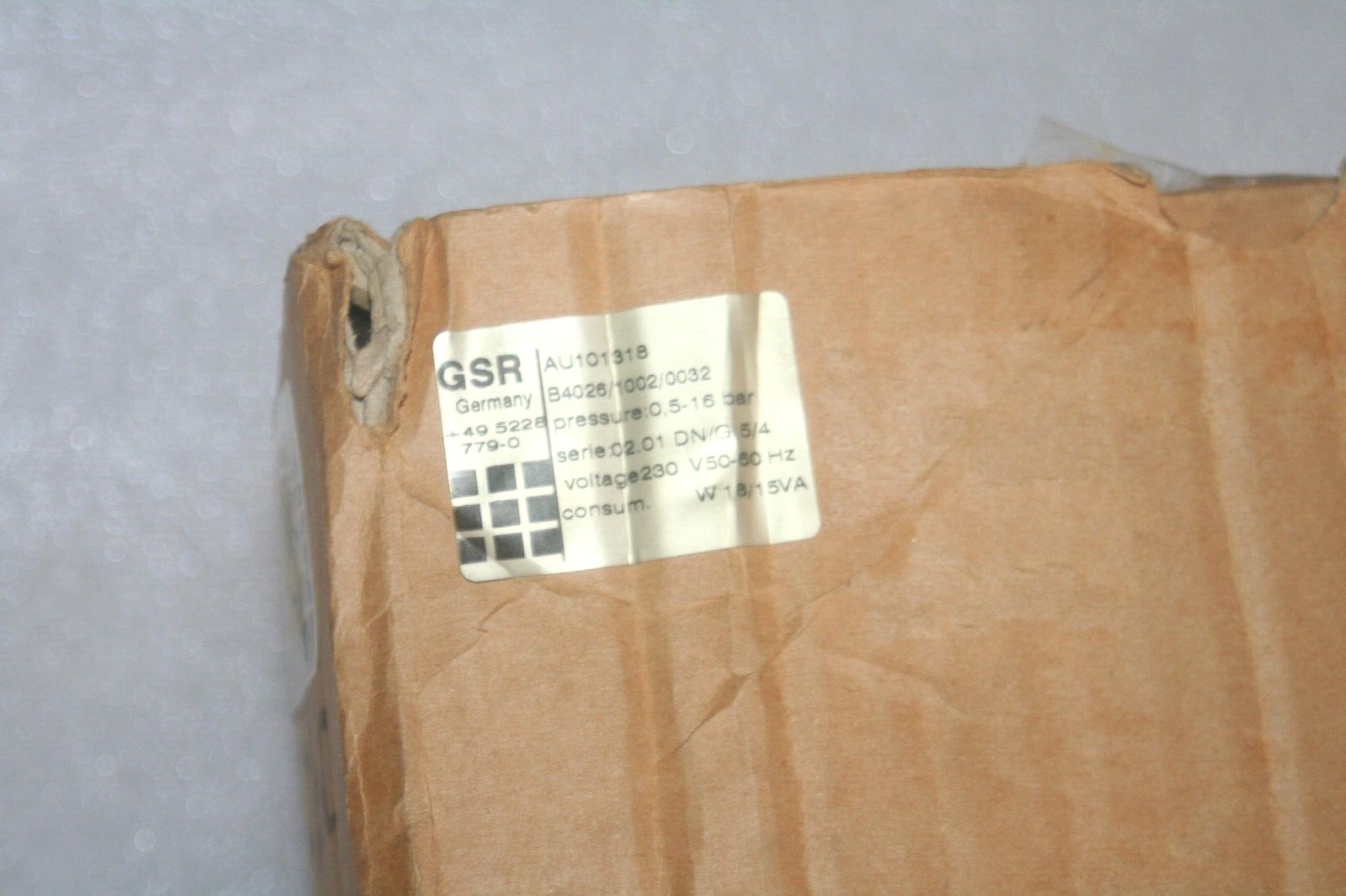 GSR GERMANY B4026/1002/0032 Solenoid Valve AU101318, 1-1/4″ * NEW *