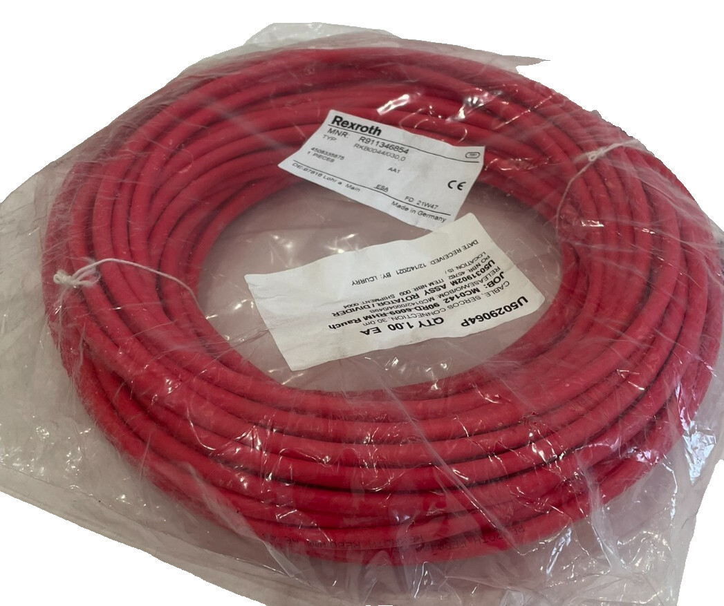 NEW REXROTH R911346854 CABLE RKB0044/030.0 30.0M