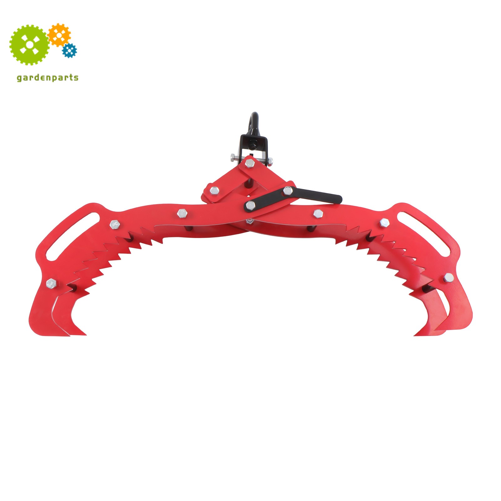 36inch Log Lifting Tongs Log Grapple Hook 4 Claw Fits For Tractor Logging Tongs