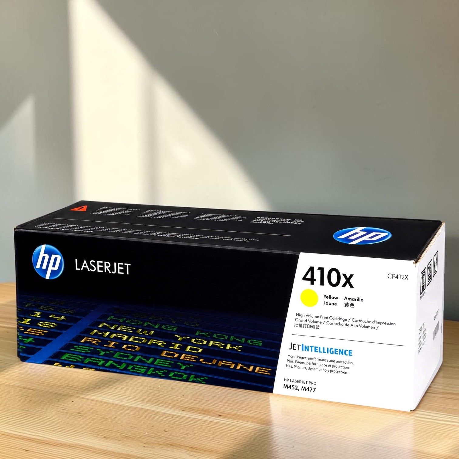 HP 410X High Yield Toner Cartridge Set CF410X-413X CMYK M452/M477 New Sealed Box