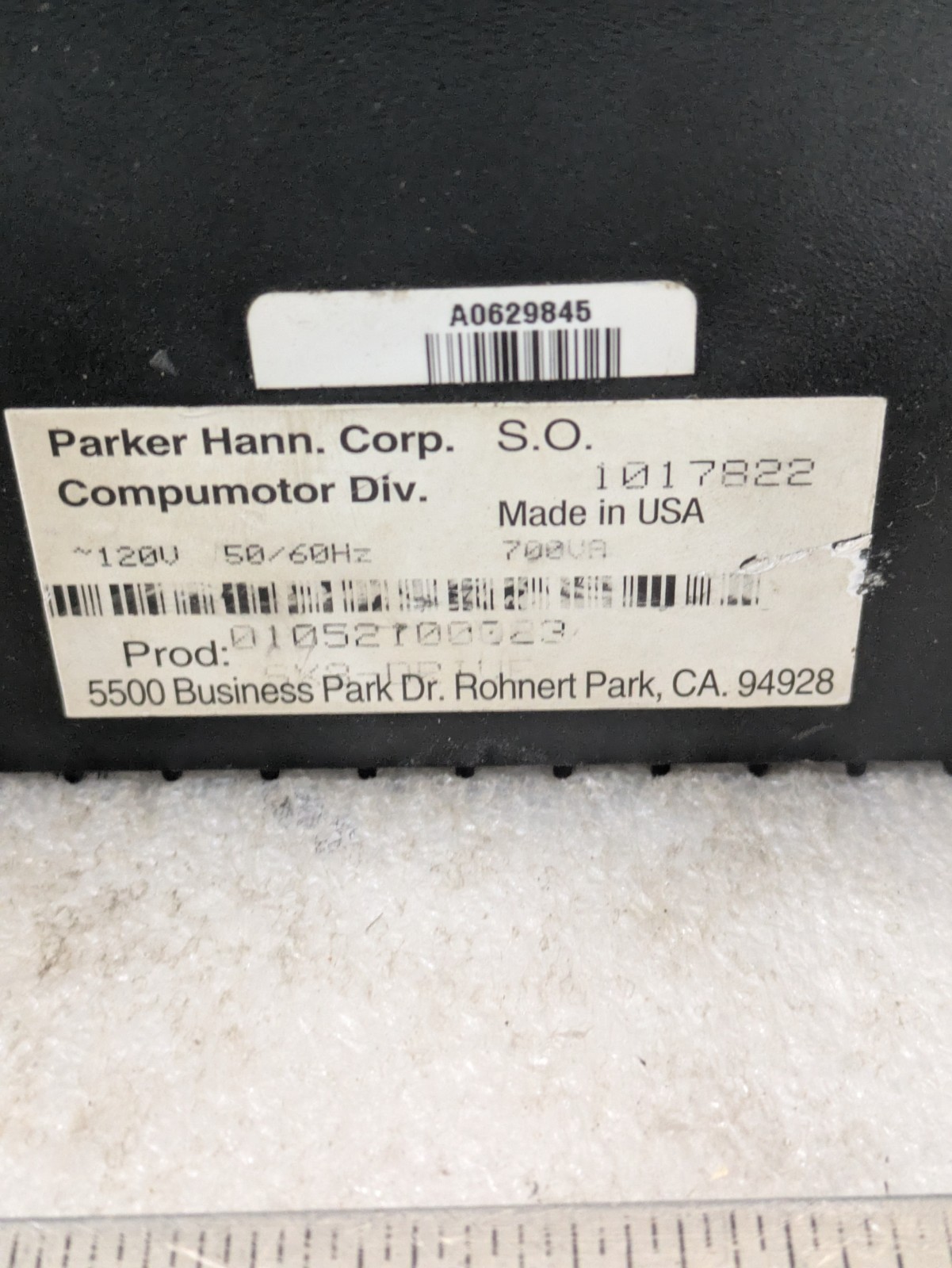 PARKER SX3-DRIVE Compumotor 95‑132VAC Microstep Drive Stepper Motor