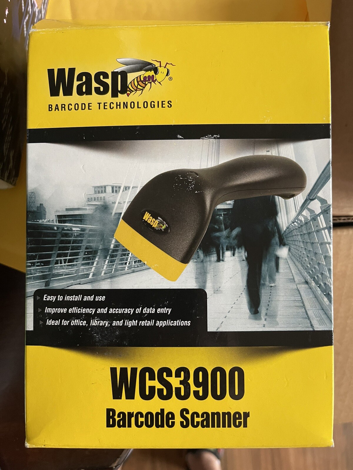 Wasp WCS3900 Barcode Scanner / Handheld / USB / PS2 Cable