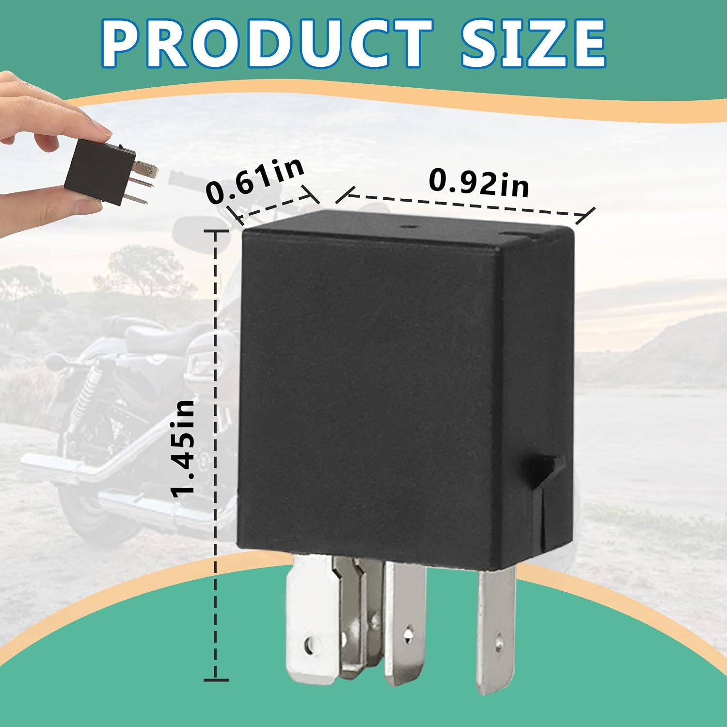 31522-00A Starter Relay Compatible with Twin Cam 2000-2014 for Softail 2000-2010