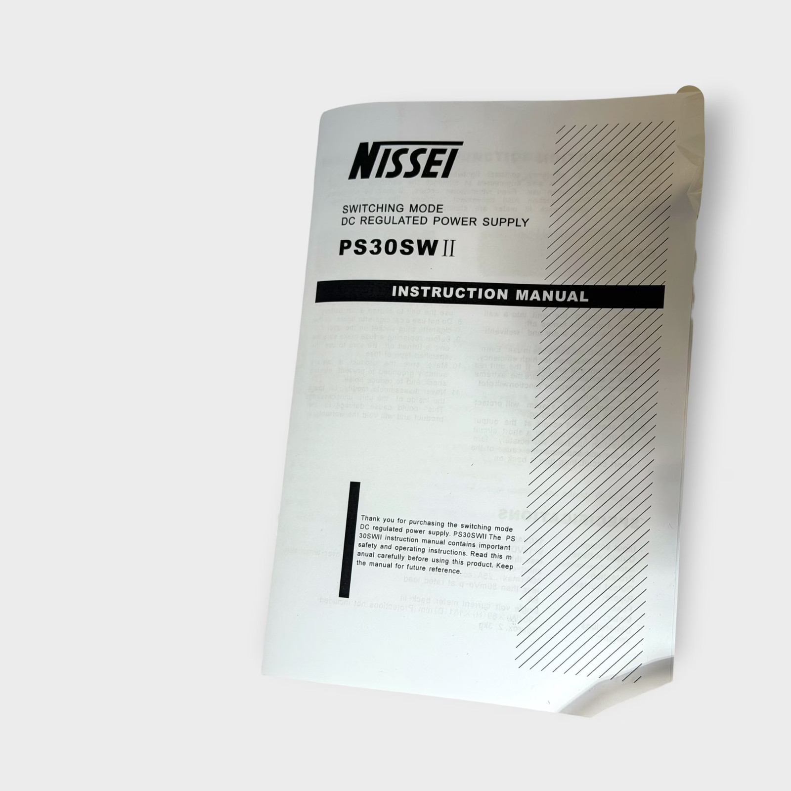 Nissei PS30SWII Switching Power Supply AC110v 60Hz In, 13.8v Out, 30a Amps *NEW*