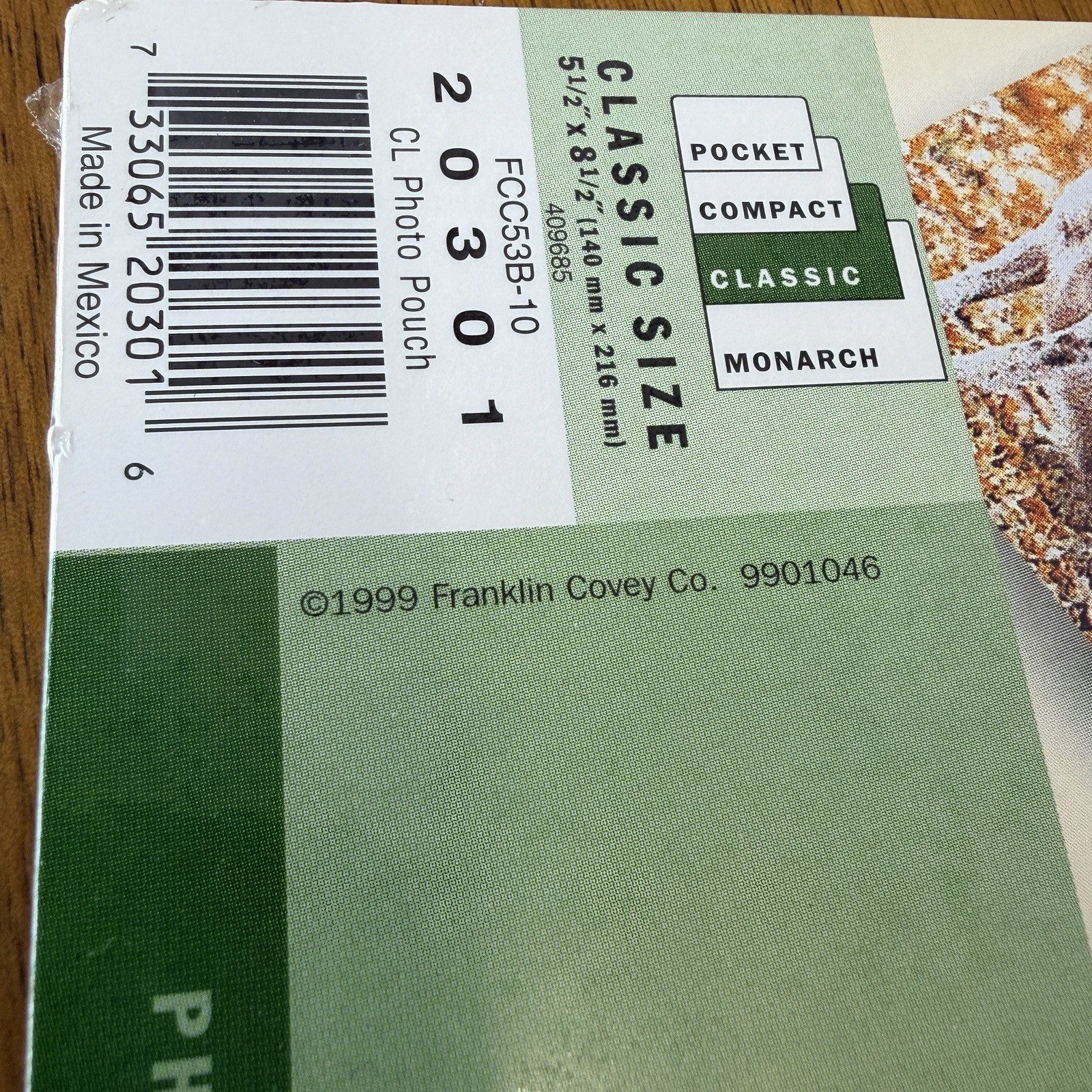 Vtg 90s Franklin Planner/Hallmark Shoebox Refill Sealed Inserts Classic Size NOS