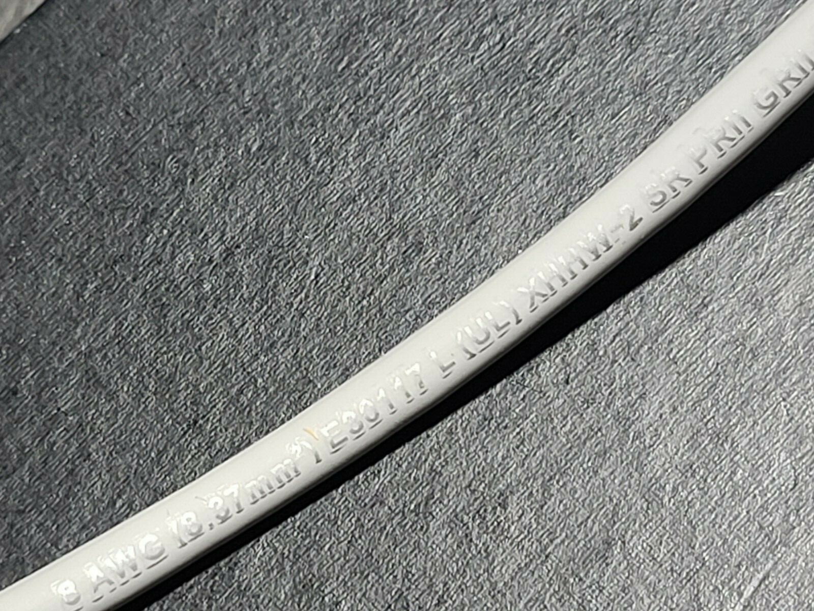 Copperfield #8awg 133Str SIS XHHW-2 XLPE Tinned Copper Hook-Up Wire Gray /25ft