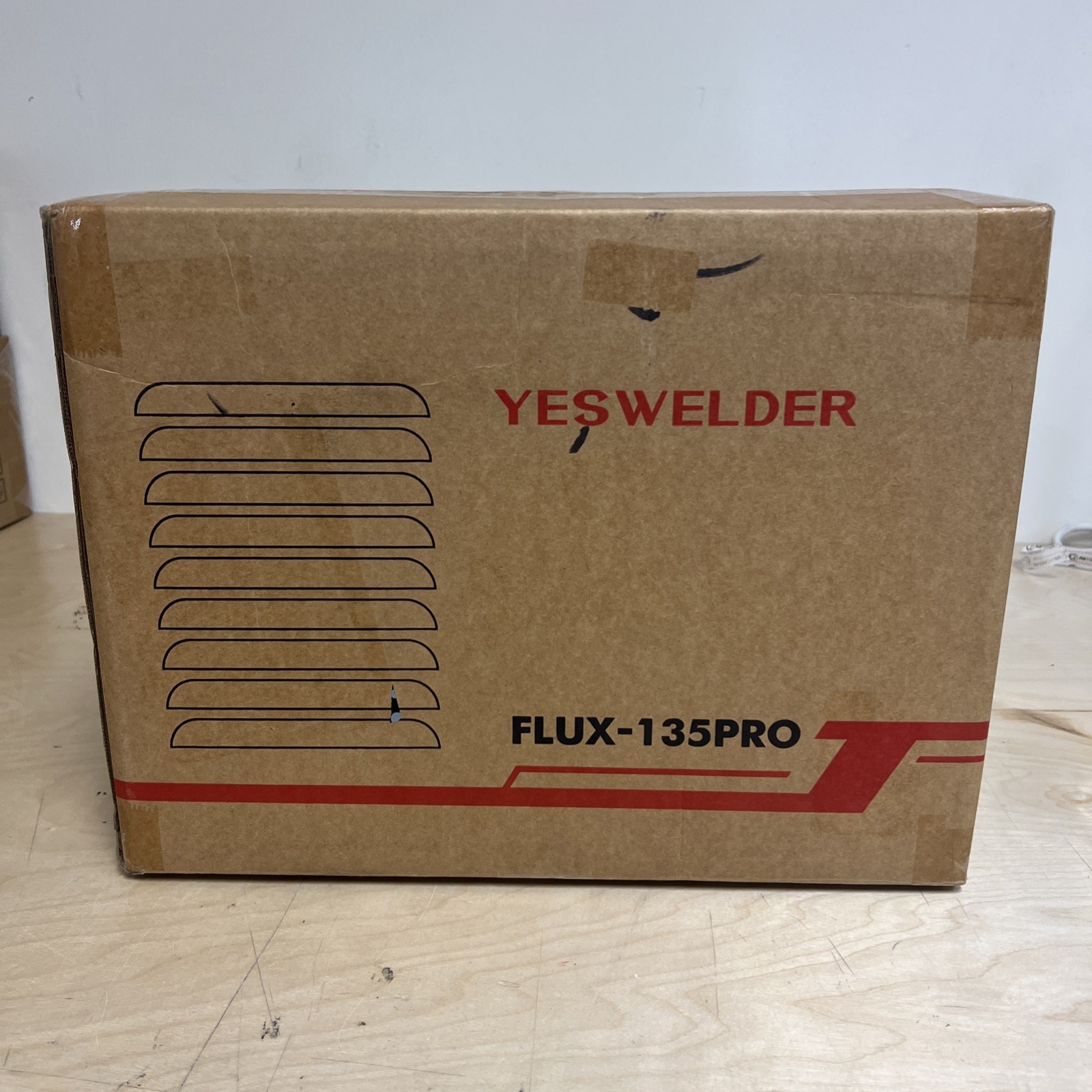 YESWELDER Flux-135PRO Gasless MIG Welder – Portable Welding Machine