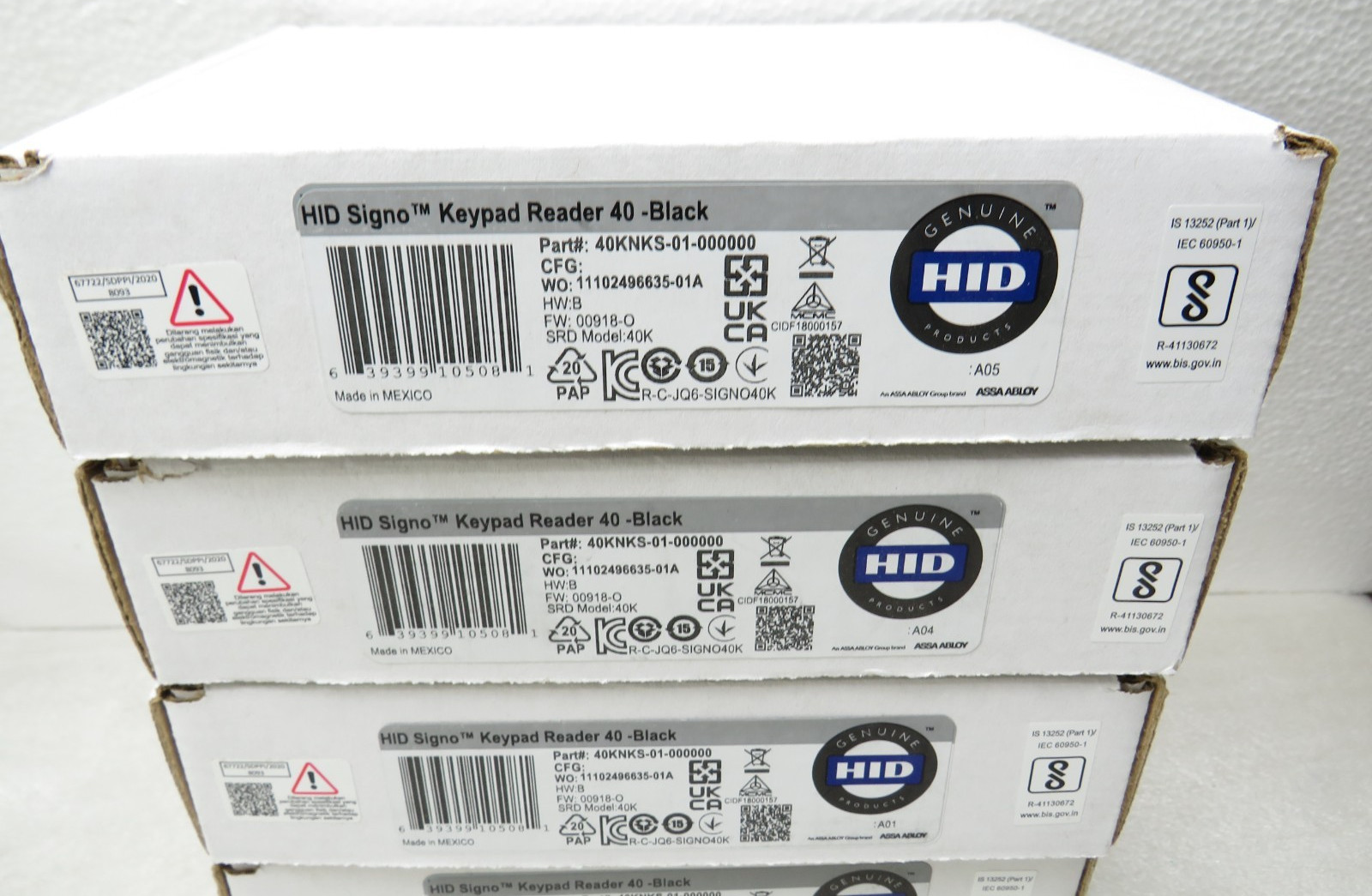 HID 40KNKS-01-000000 Signo 40K Reader with Keypad [CTD]
