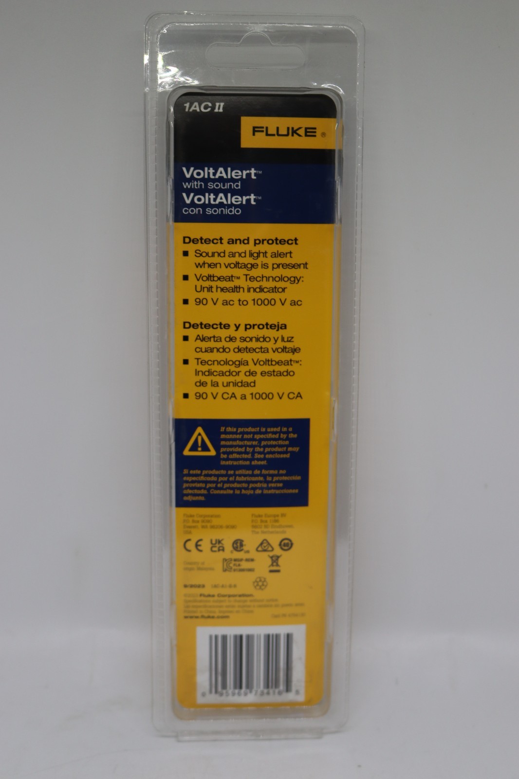 New Fluke 1AC II VoltAlert w/ Sound Non-Contact Voltage Tester Pen
