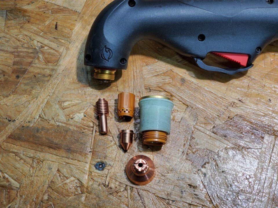 20′ Replacement Plasma Torch Fits Powermax 350, 380 Uses Hypertherm Parts