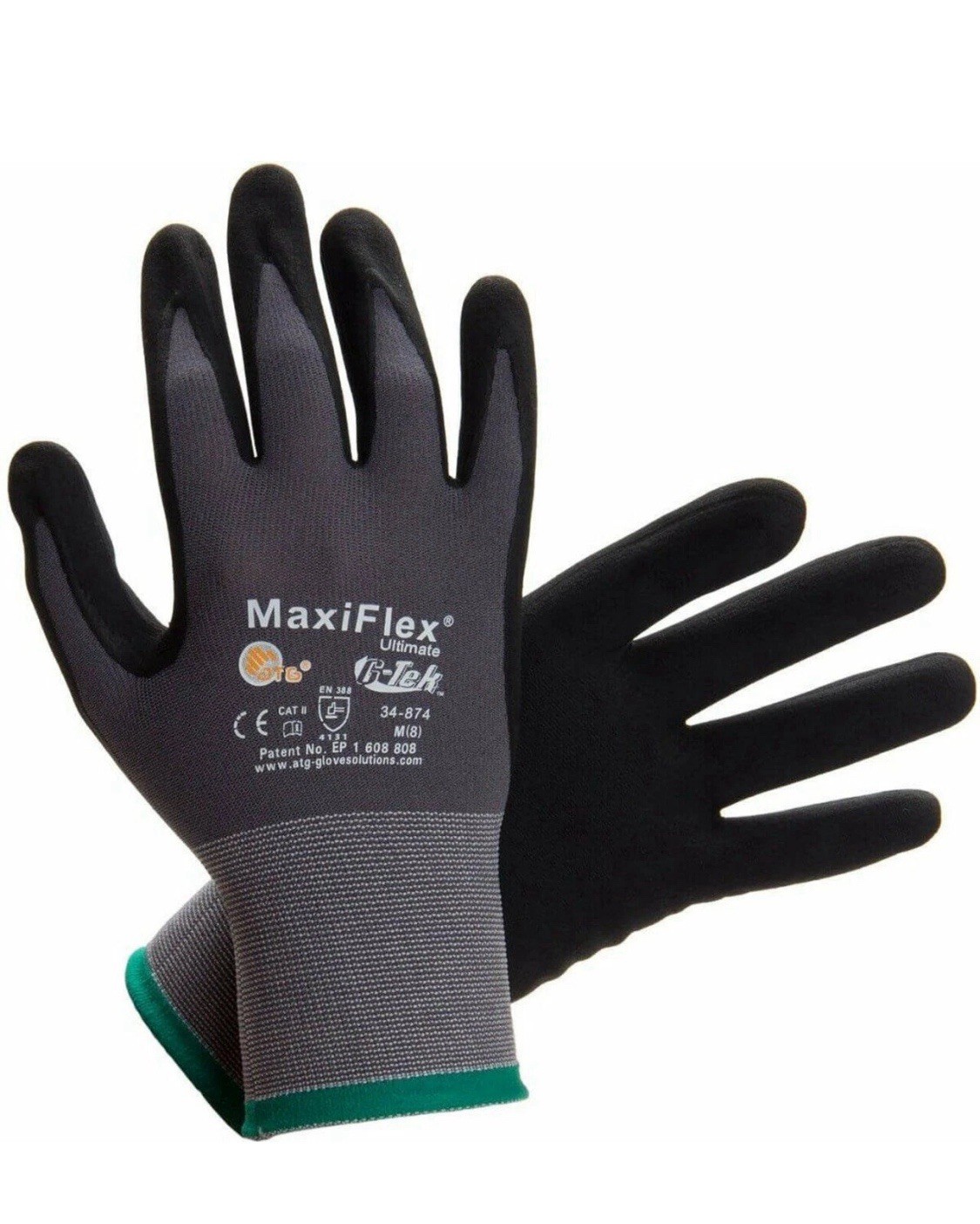 MaxiFlex Ultimate Nitrile Micro Foam Coated Work Gloves PIP GTek 34-874 SMALL 7