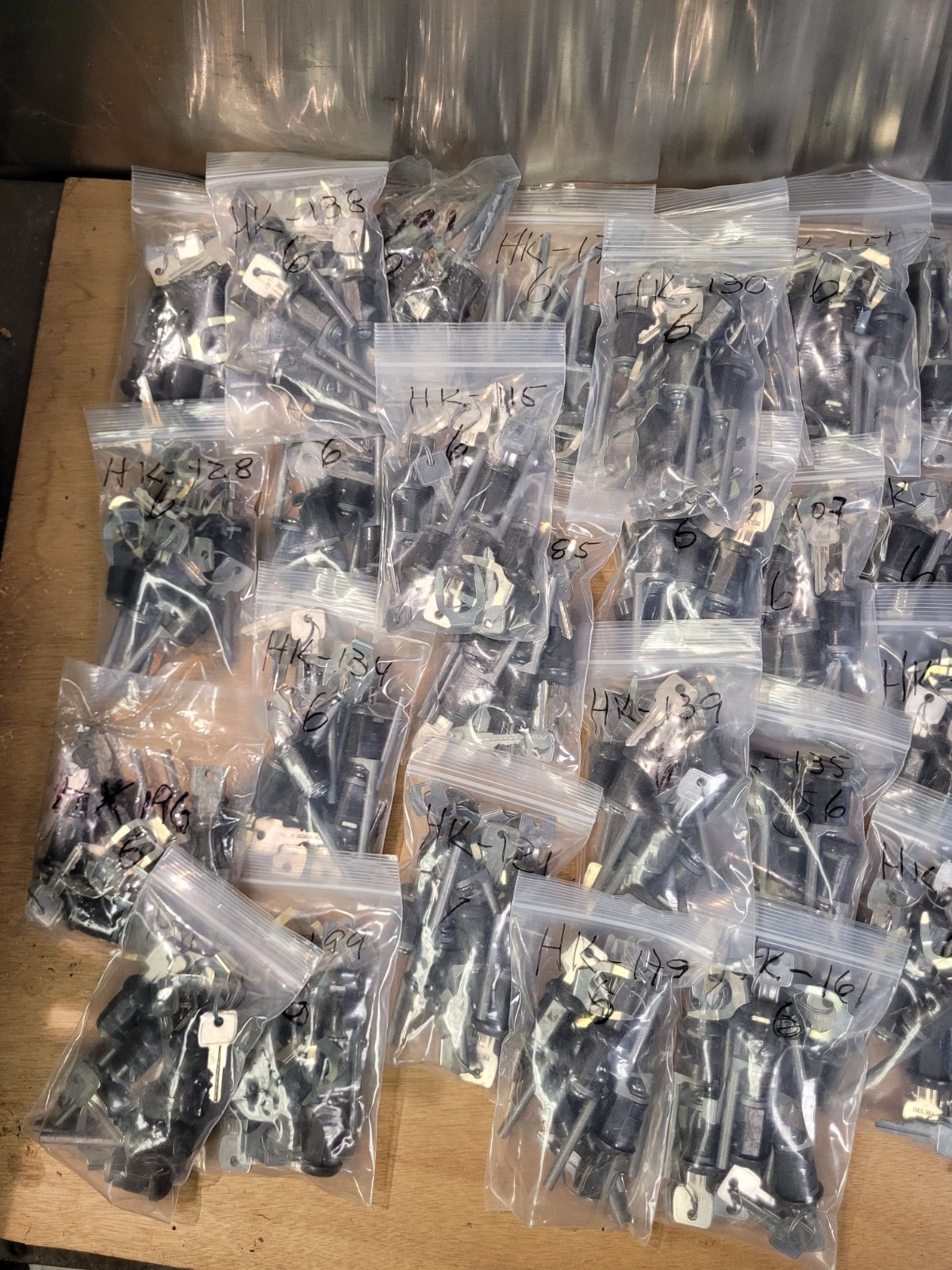 large lot of HK office furniture locks 300 locks drawer cabinet locks