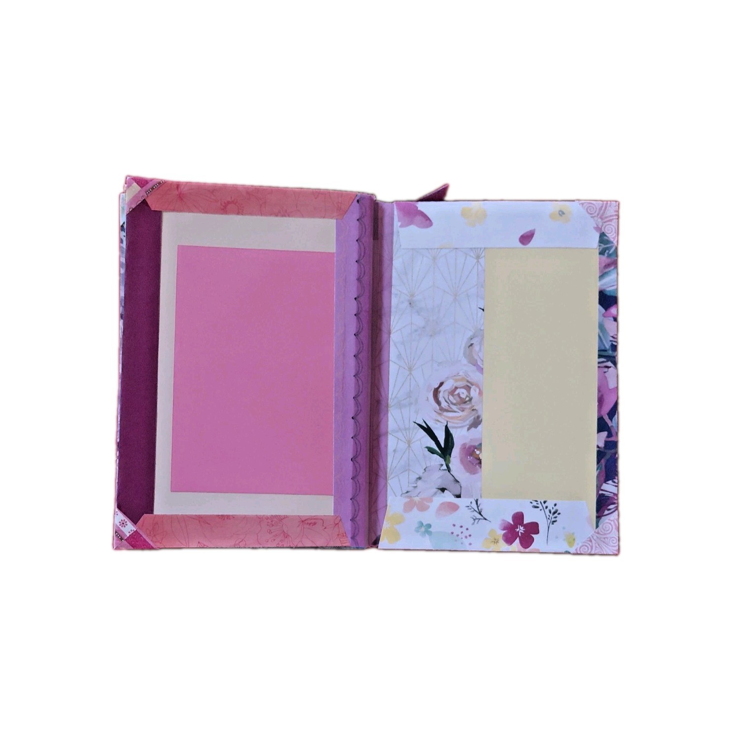 Naked Junk Journal 32 pages Handcrafted Eco-Creation with All of the Colors qs