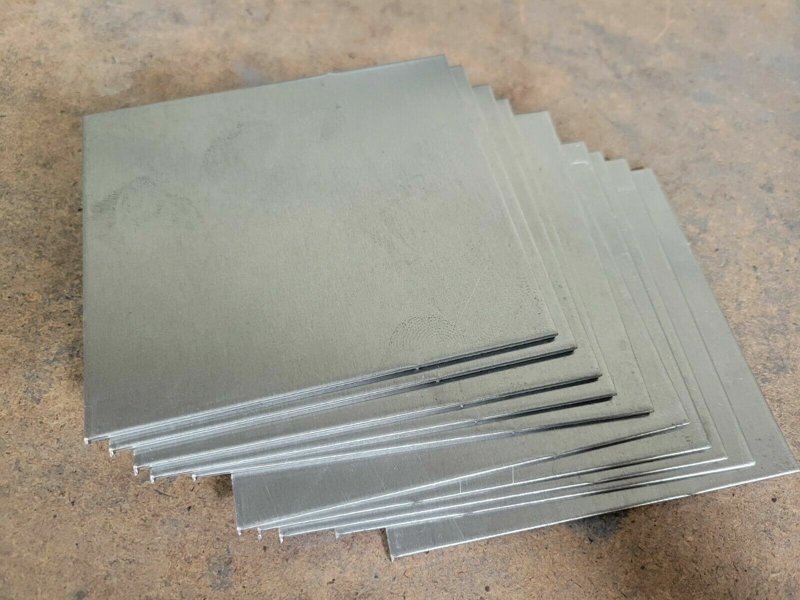 COLD ROLLED STEEL PLATE .060thk. 5.0 X 8.0 (10 pcs)