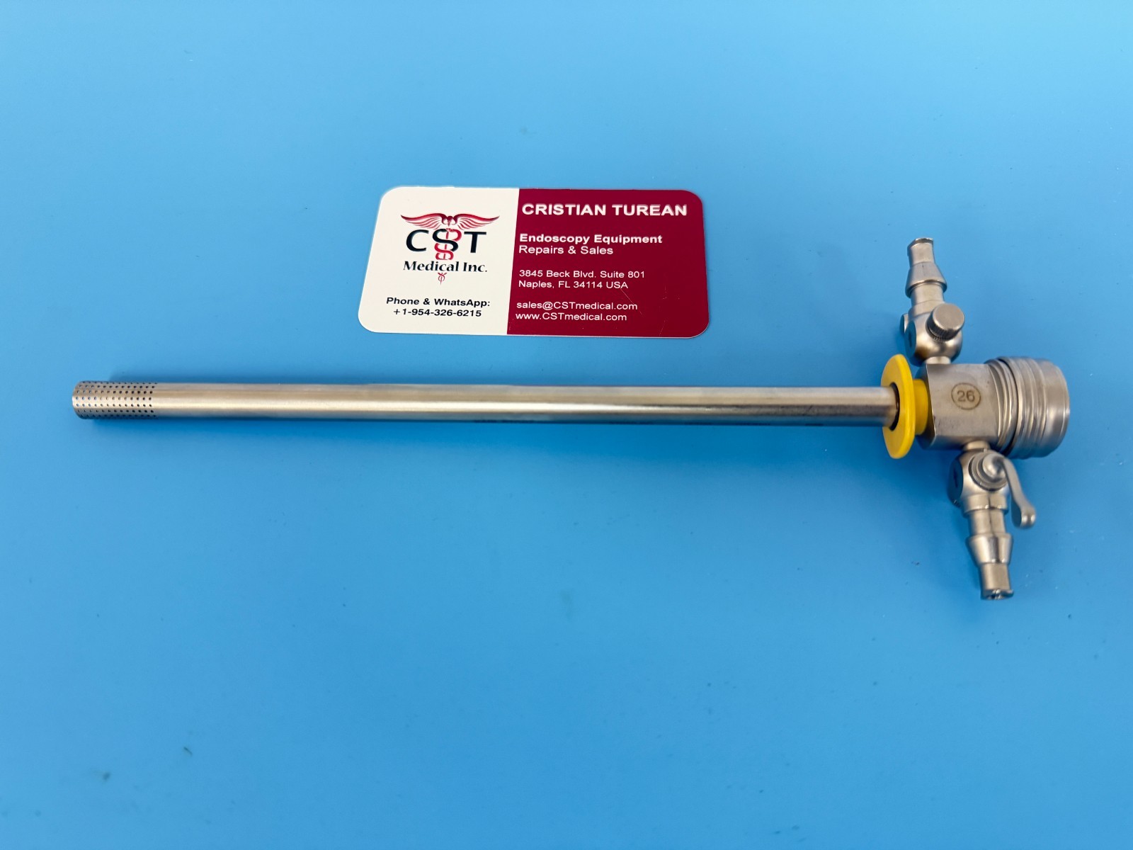 Karl Storz 27050SC – 26Fr Resectoscope Outer Sheath