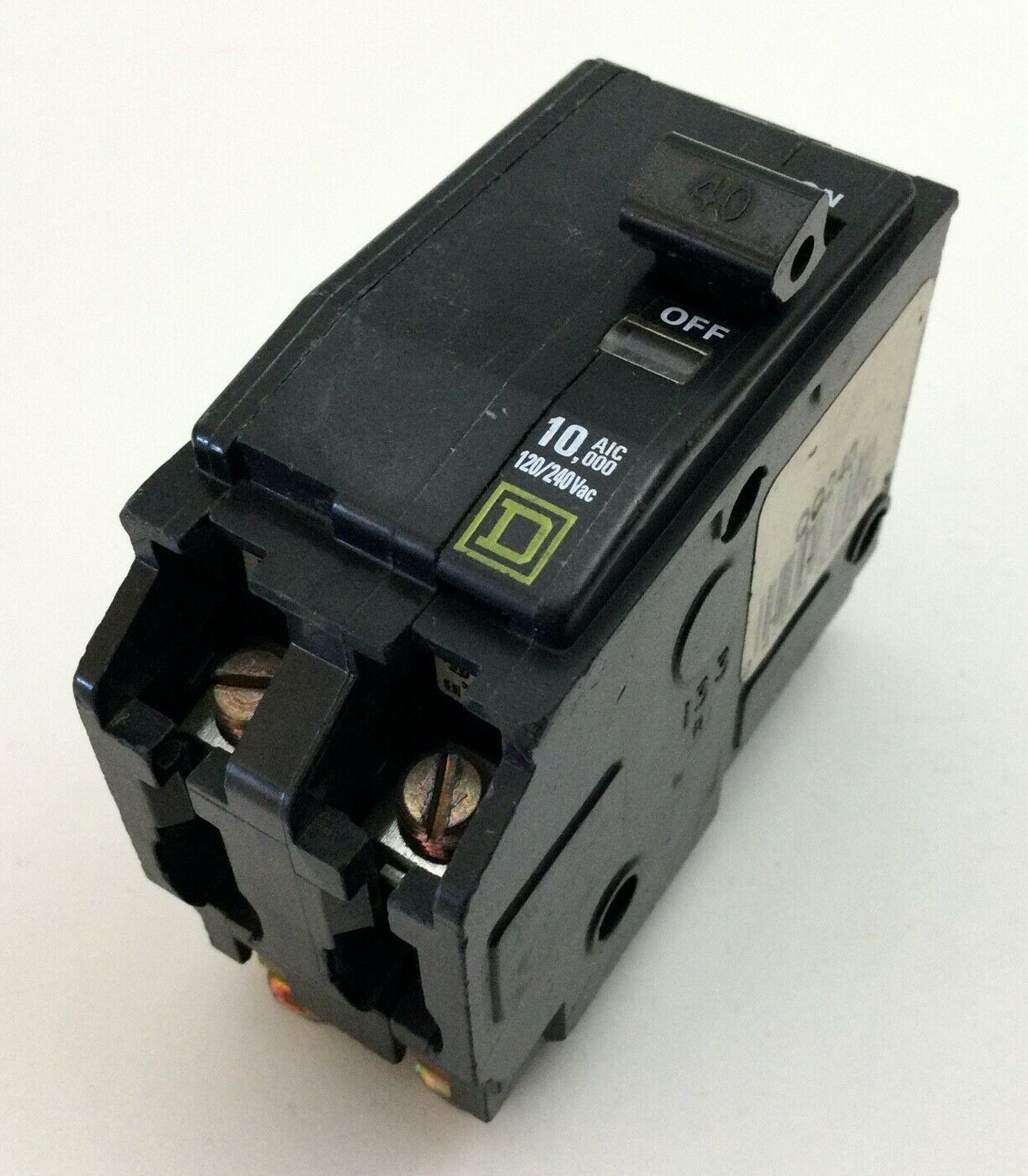 Square D QO240 40 Amp 2 Pole 120/240V Plug-In Circuit Breaker