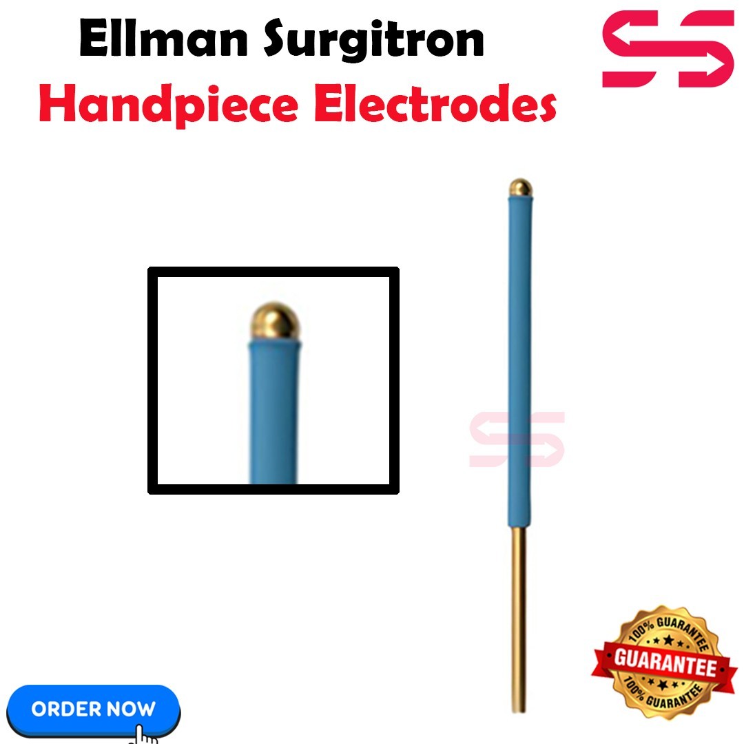 Ellman Surgitron Handpiece & Electrodes Set CE Certified Reusable-Tungsten Tips