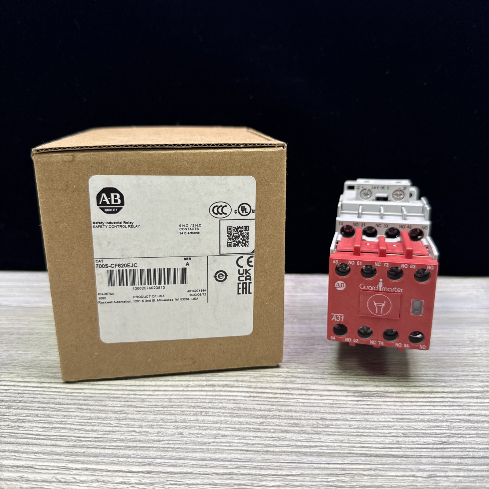 Allen-Bradley 700S-CF620EJC Guardmaster Safety Control Relay