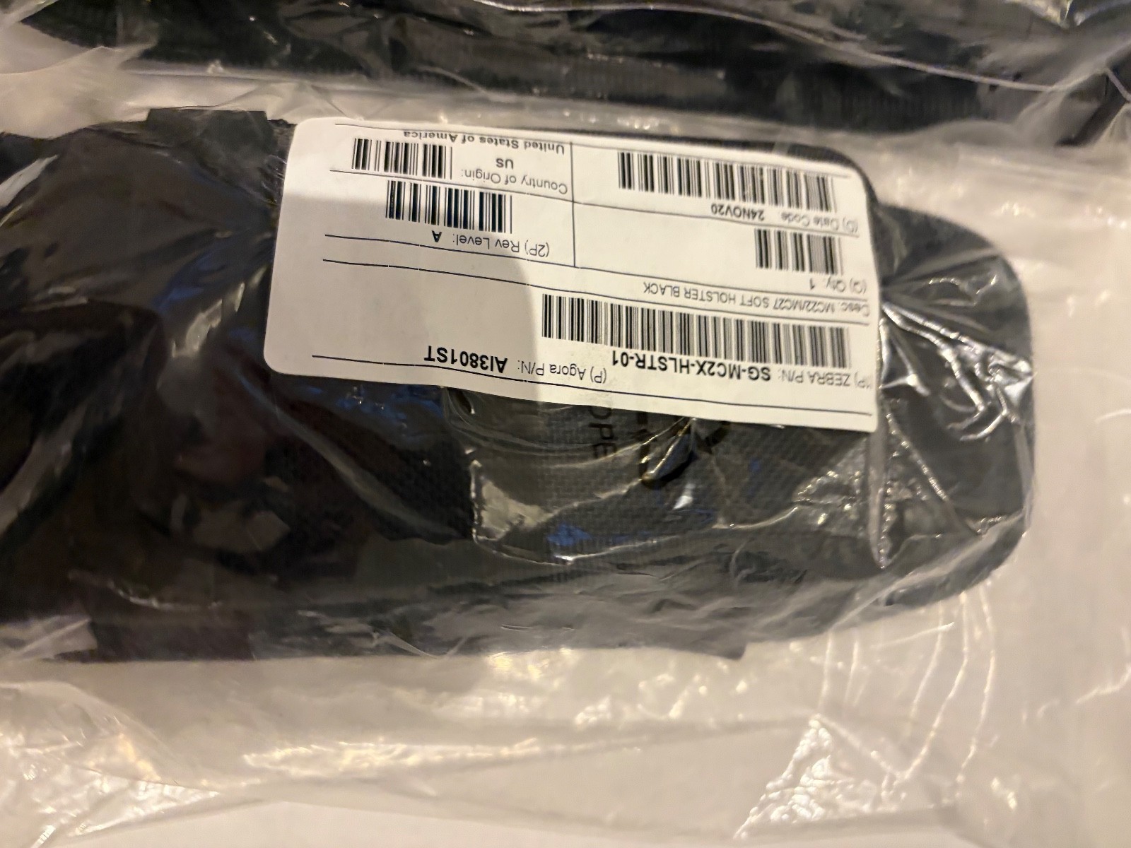 Zebra MC2200 MC2700 Holster and Belt Accessory Bundle New OEM