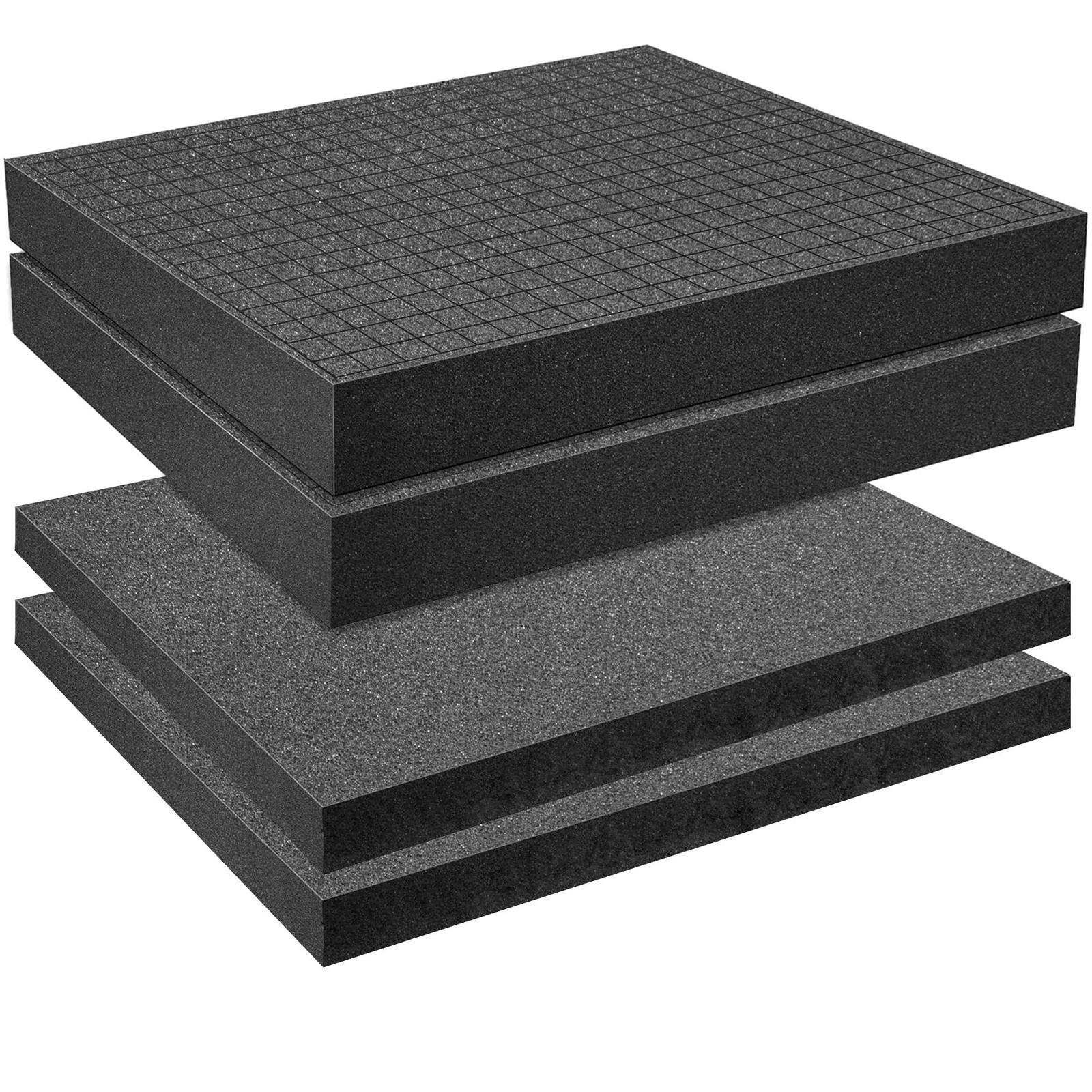 4 PCS Pick Apart Foam Insert- 2 Size Pick and Pluck Foam- Pluck Pre Cube Shee…