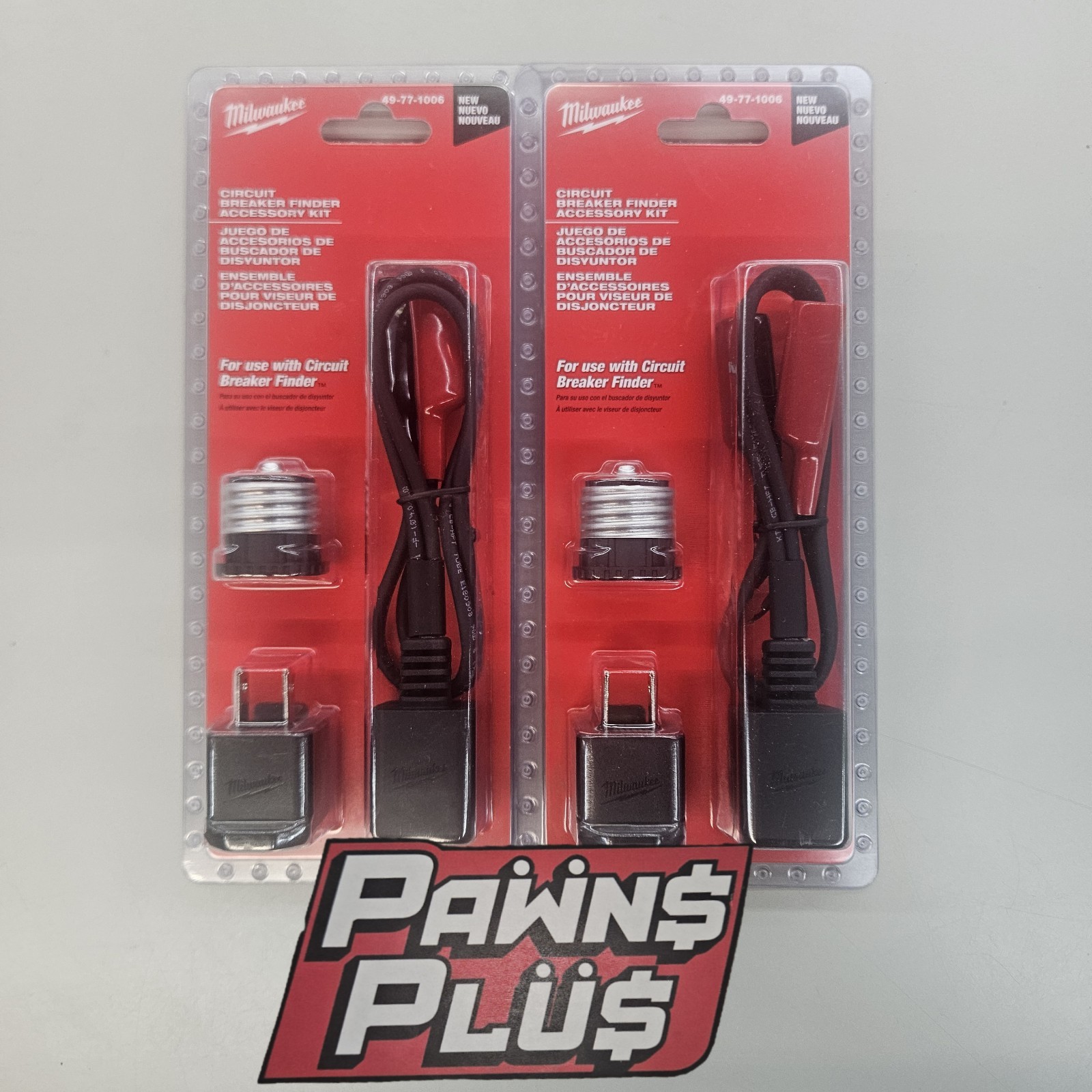 Lot of 2 Milwaukee 49-77-1006 Circuit Breaker Finder Accessory Kit