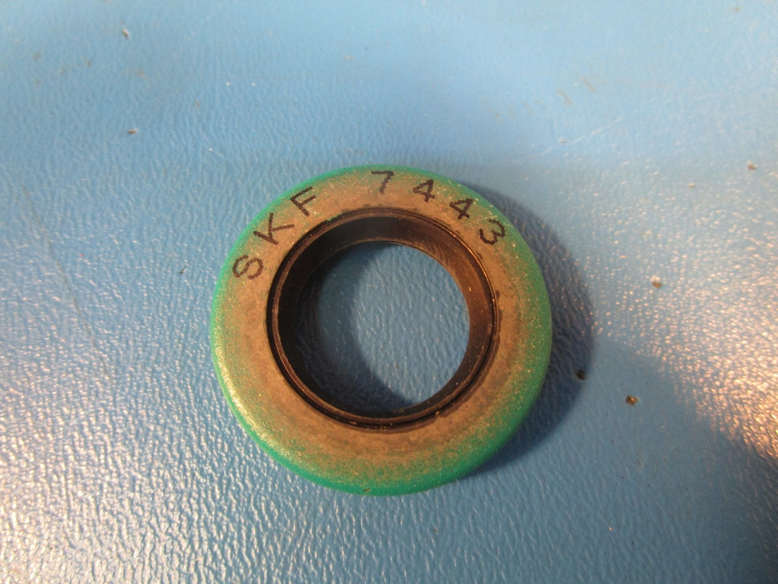 LOT OF 2 SKF 7443, Double Lip Oil Seal, 0.750 in Shaft Dia., 1.250 in OD, 0.256