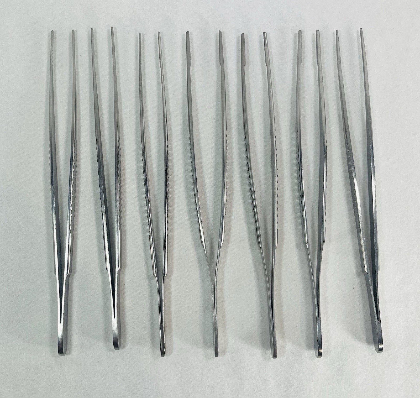 V. Mueller CH5902 Lot of 7 DeBakey Vascular Tissue Forceps 7¾» Stainless Steel