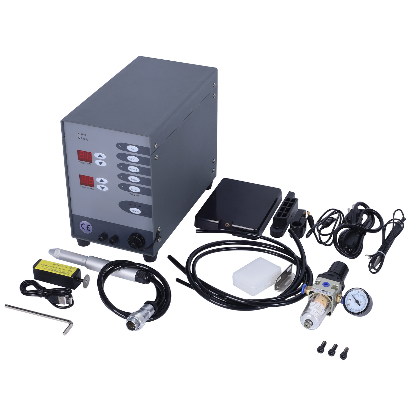 Jewelry Spot Welder Repair Tool Automatic Pulse Argon CNC Spot Welding Machine
