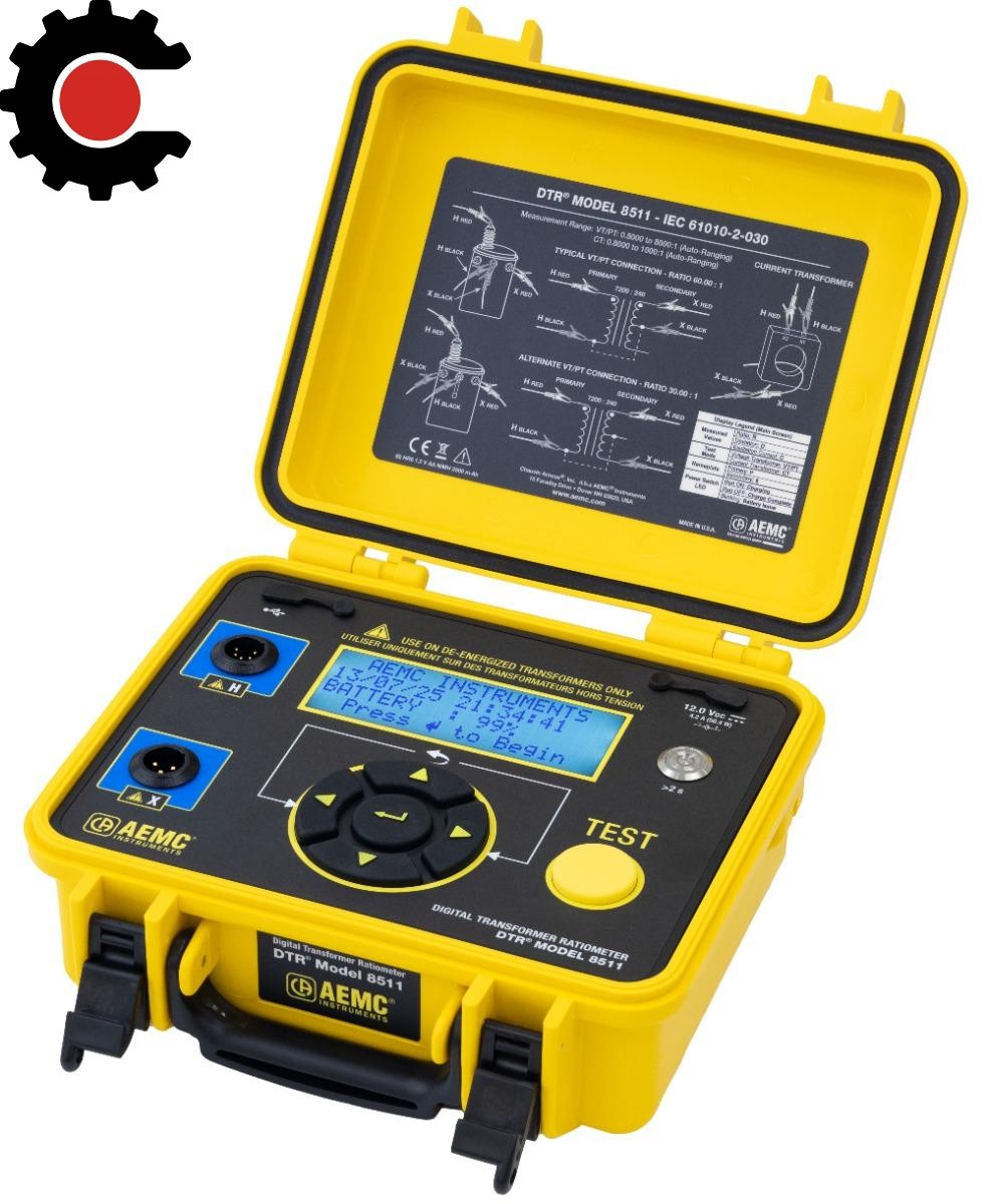 AEMC DTR 8511 Digital Transformer Ratiometer