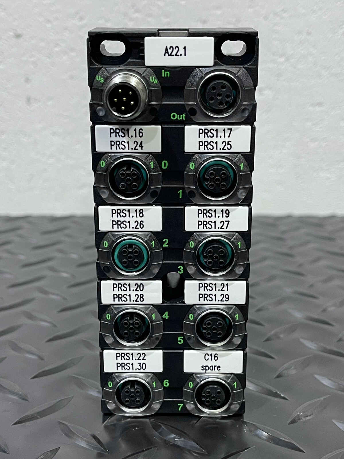 MURR ELEKTRONIK CUBE67 DIO16 E 56601 8XM12 I/O EXTENSION MODULE