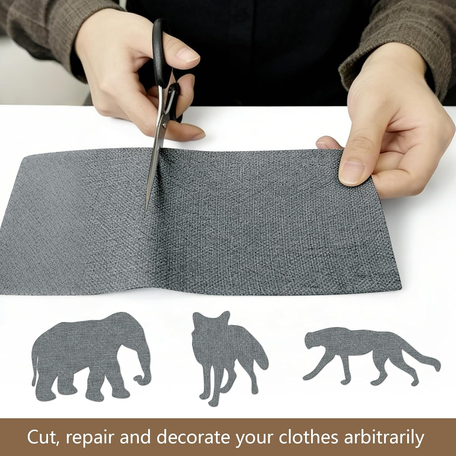 Linen Repair Tape Self-Adhesive Fabric Repair Patch for Repairing Couch Sofas He