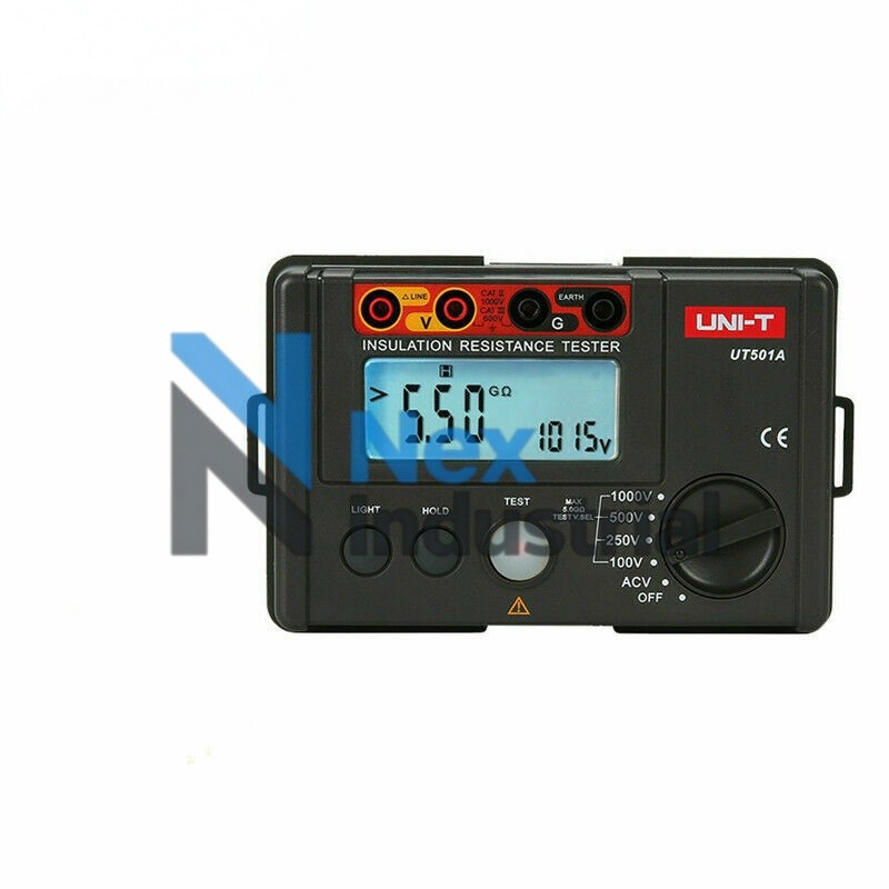 1PC NEW UNI-T UT501A 1000V Insulation Resistance Meter Ground Tester Megohmmeter