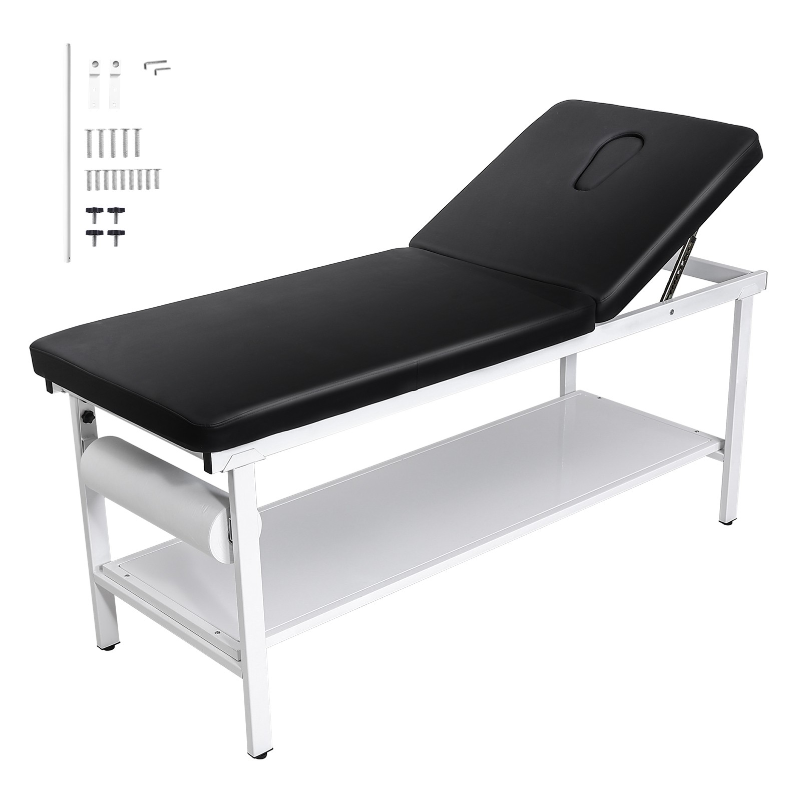 Uimoso Medical Examination Table with Paper Roll Holder for Physical Therapy